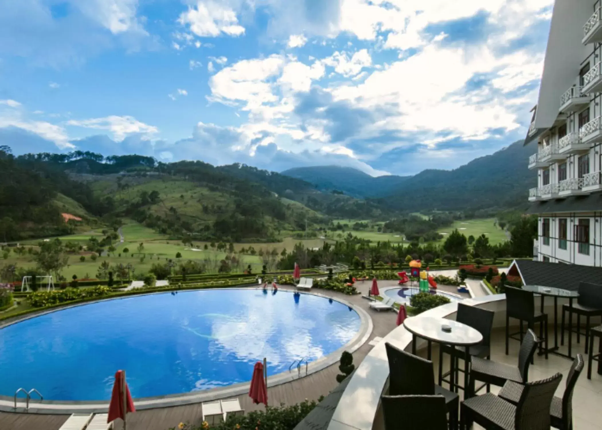 Pool view, Swimming Pool in Swiss-Belresort Tuyen Lam