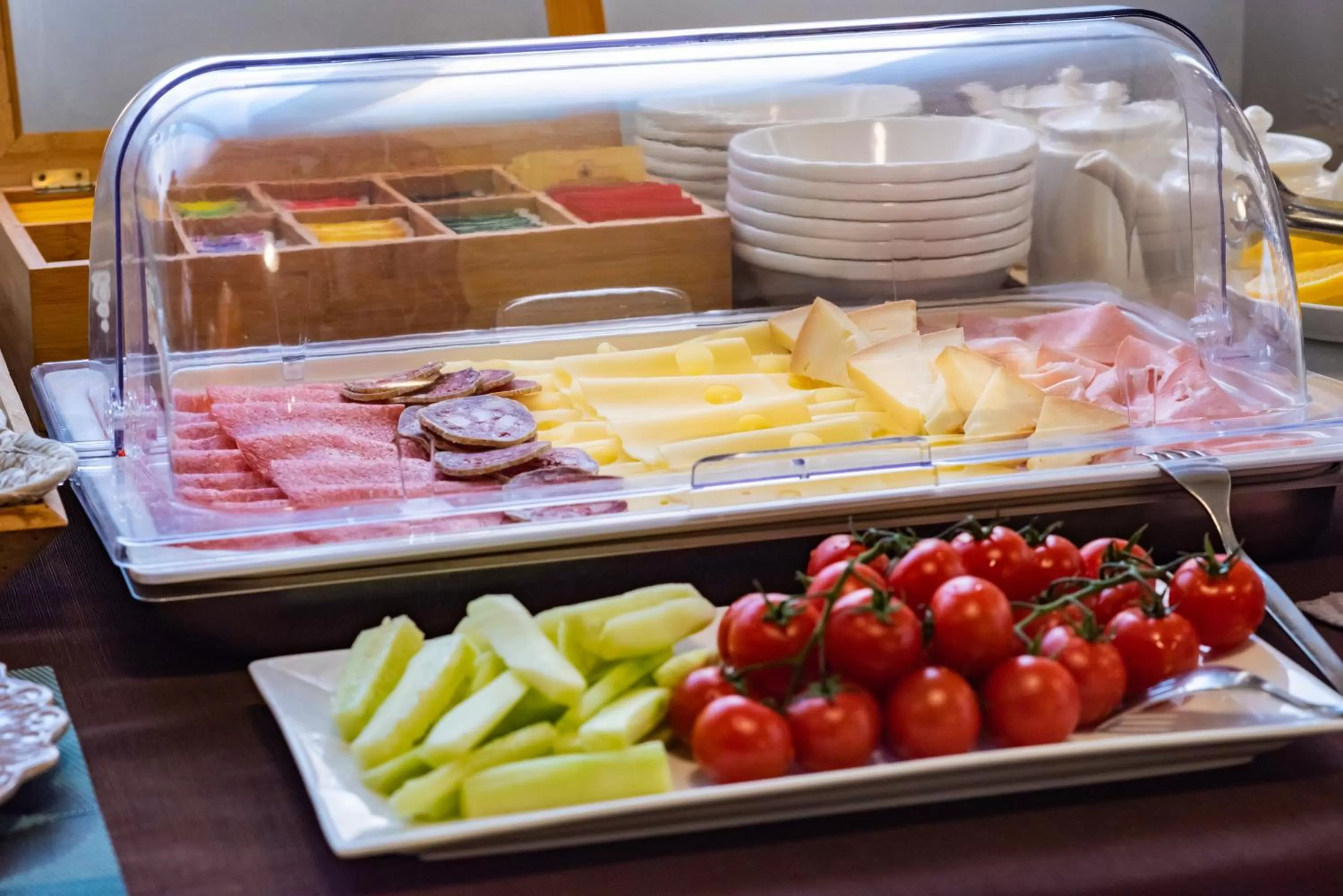 Continental breakfast in Hotel Astoria