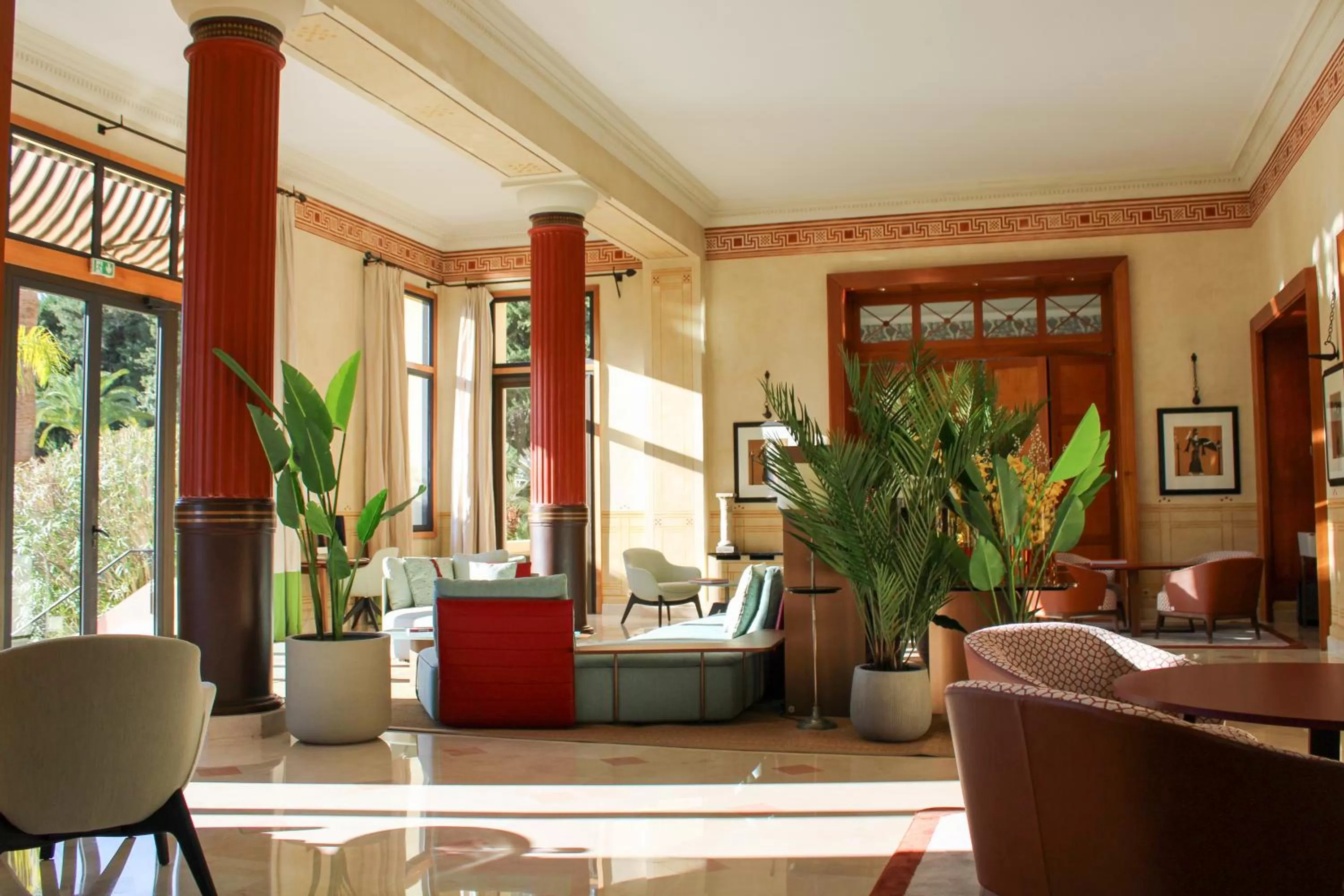 Lobby or reception in Hotel Royal-Riviera