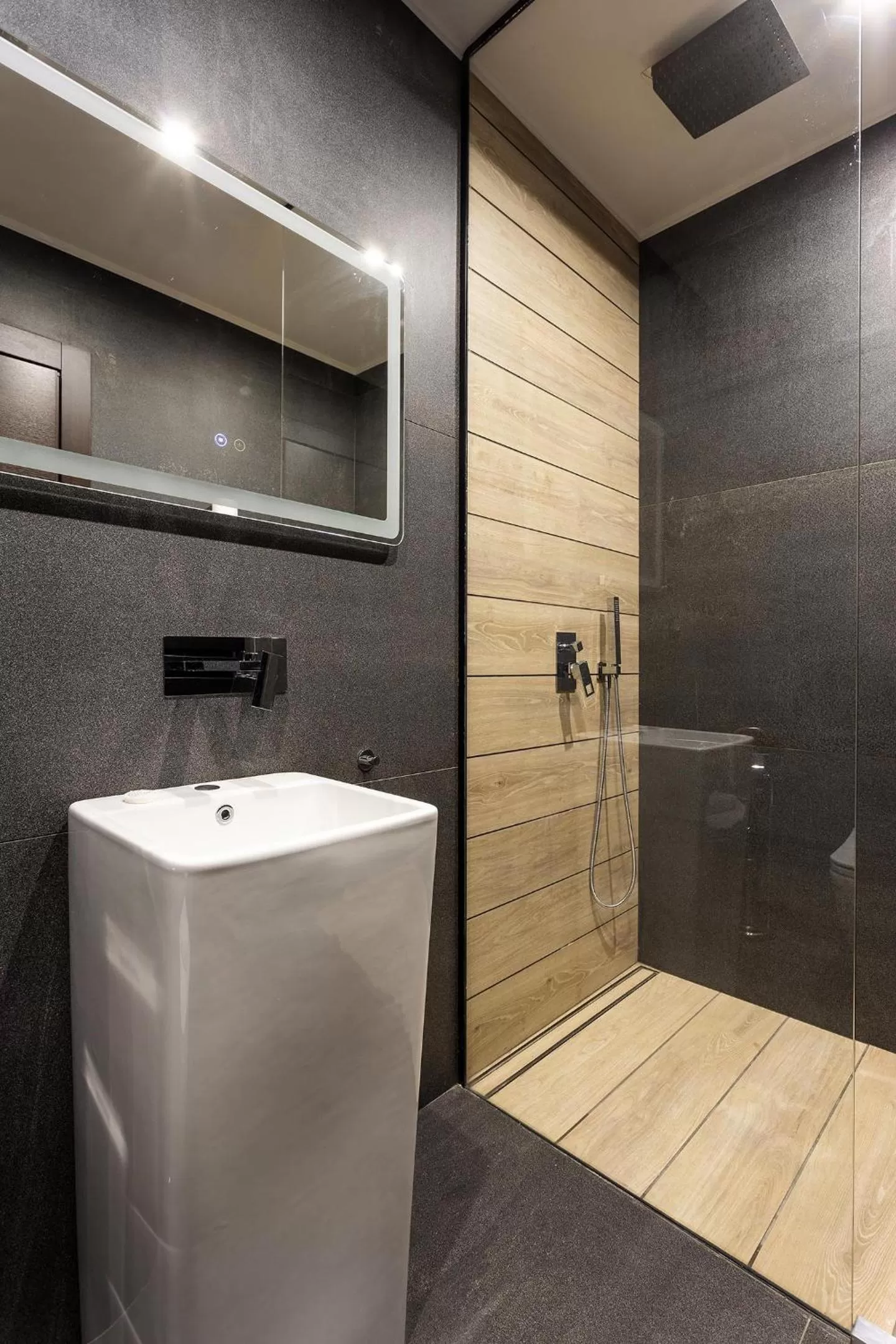 Shower in Abrazo Sofia Hotel by HMG