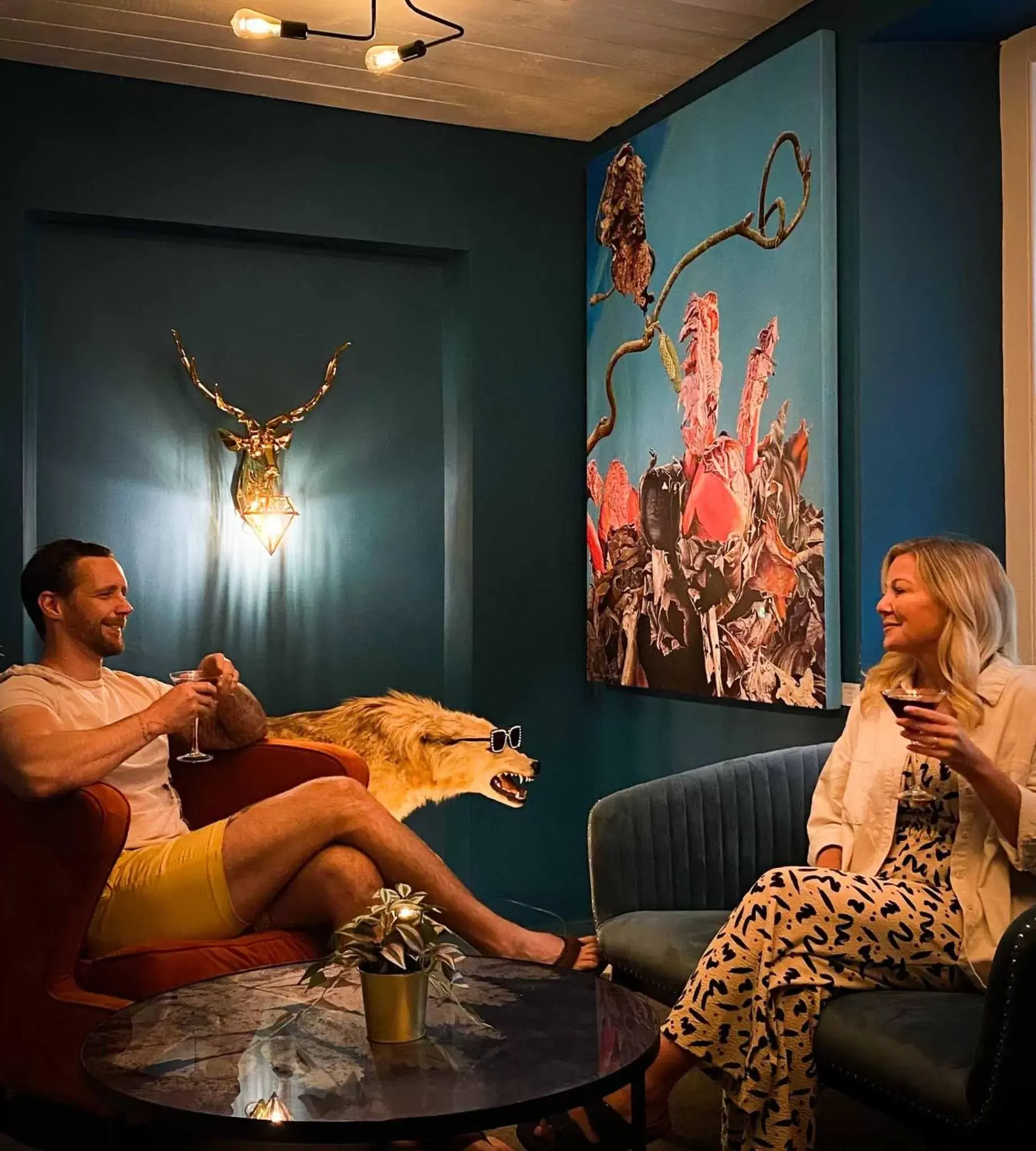 Guests in Broomhill Estate Boutique Art Hotel