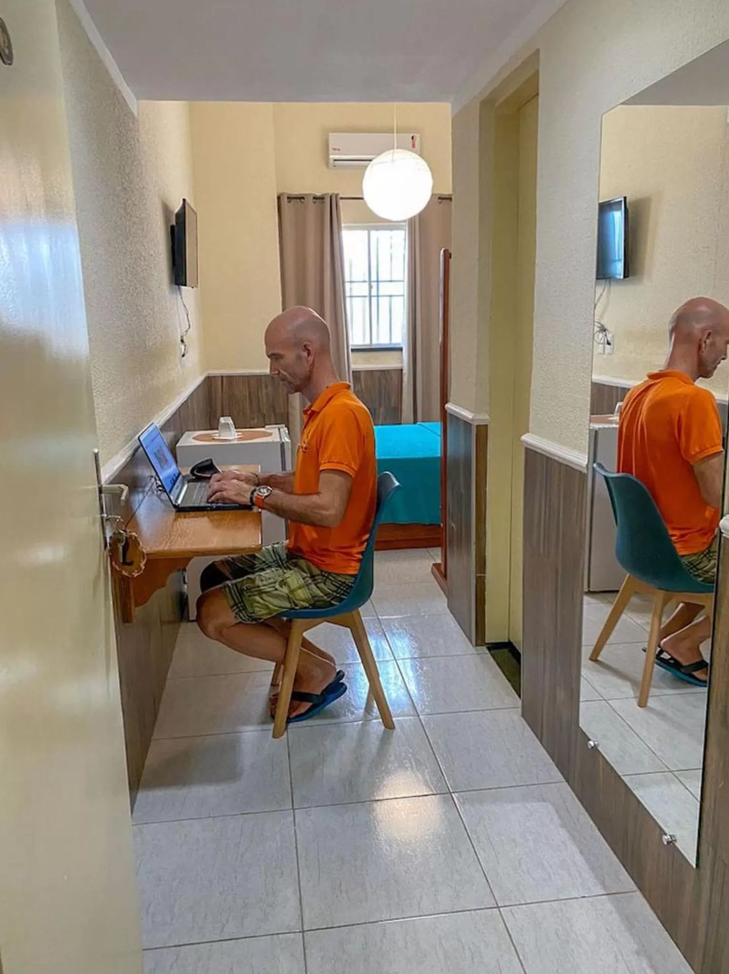 Photo of the whole room in Refúgio Pousada Fortaleza