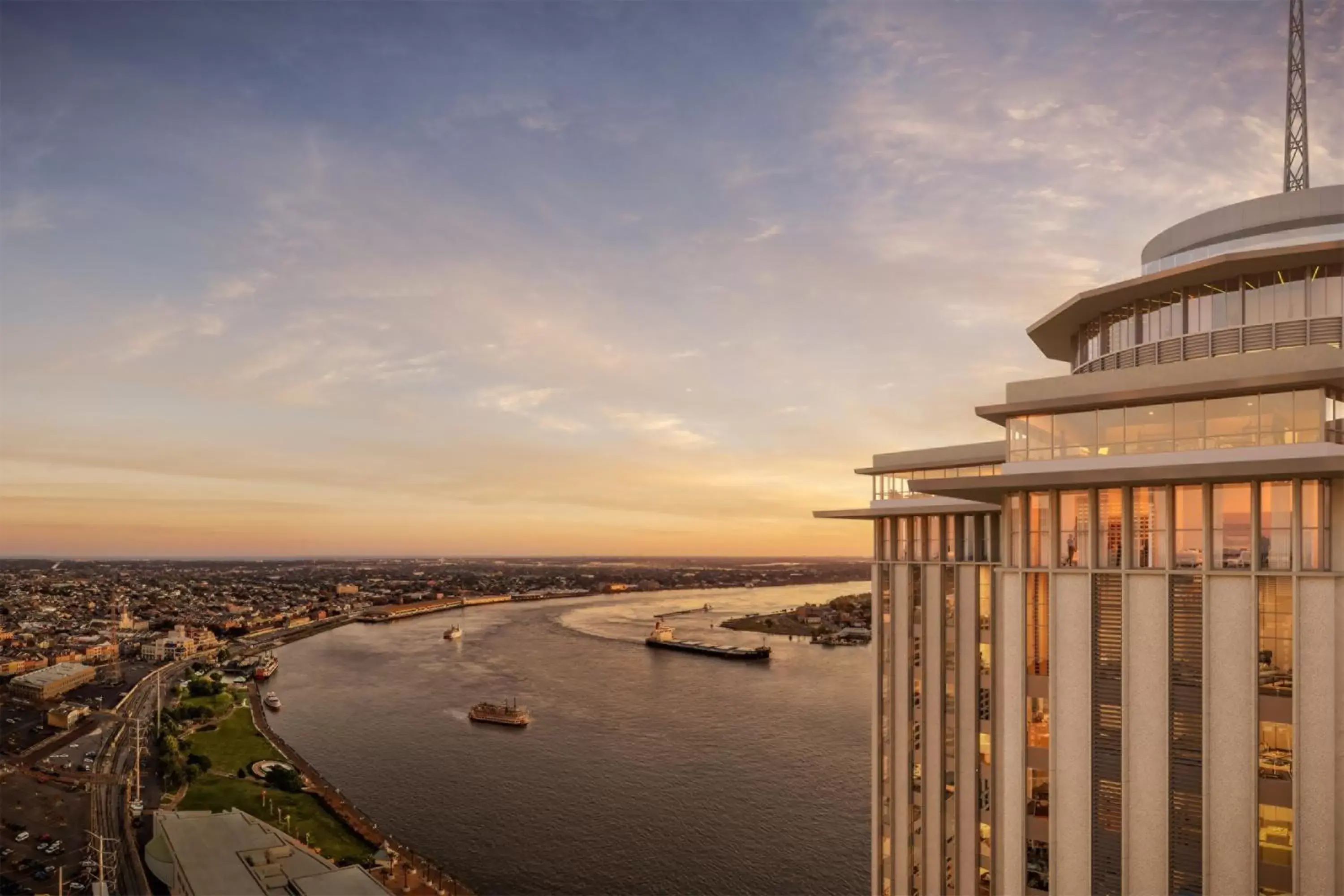 Property building in Four Seasons New Orleans Property building in Four Seasons New Orleans