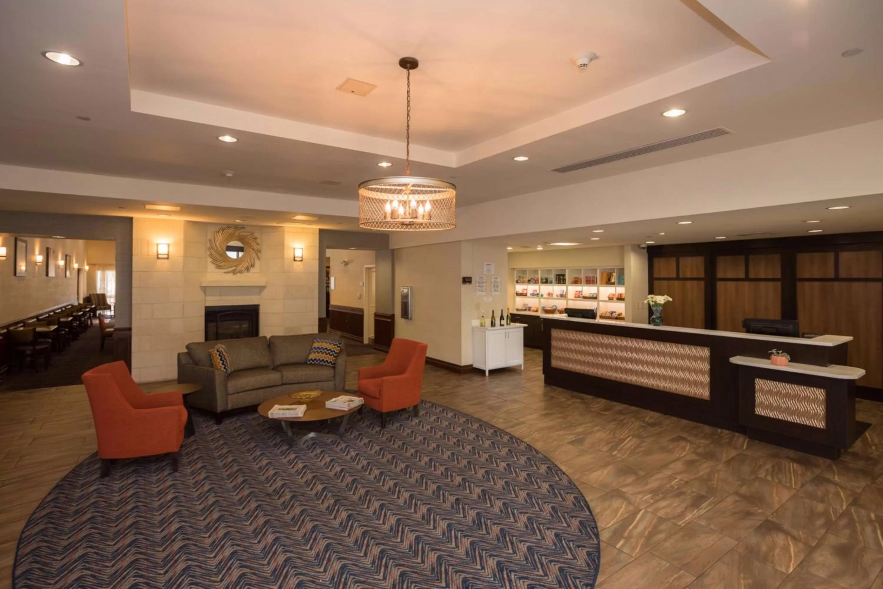 Lobby or reception in Homewood Suites by Hilton San Antonio North