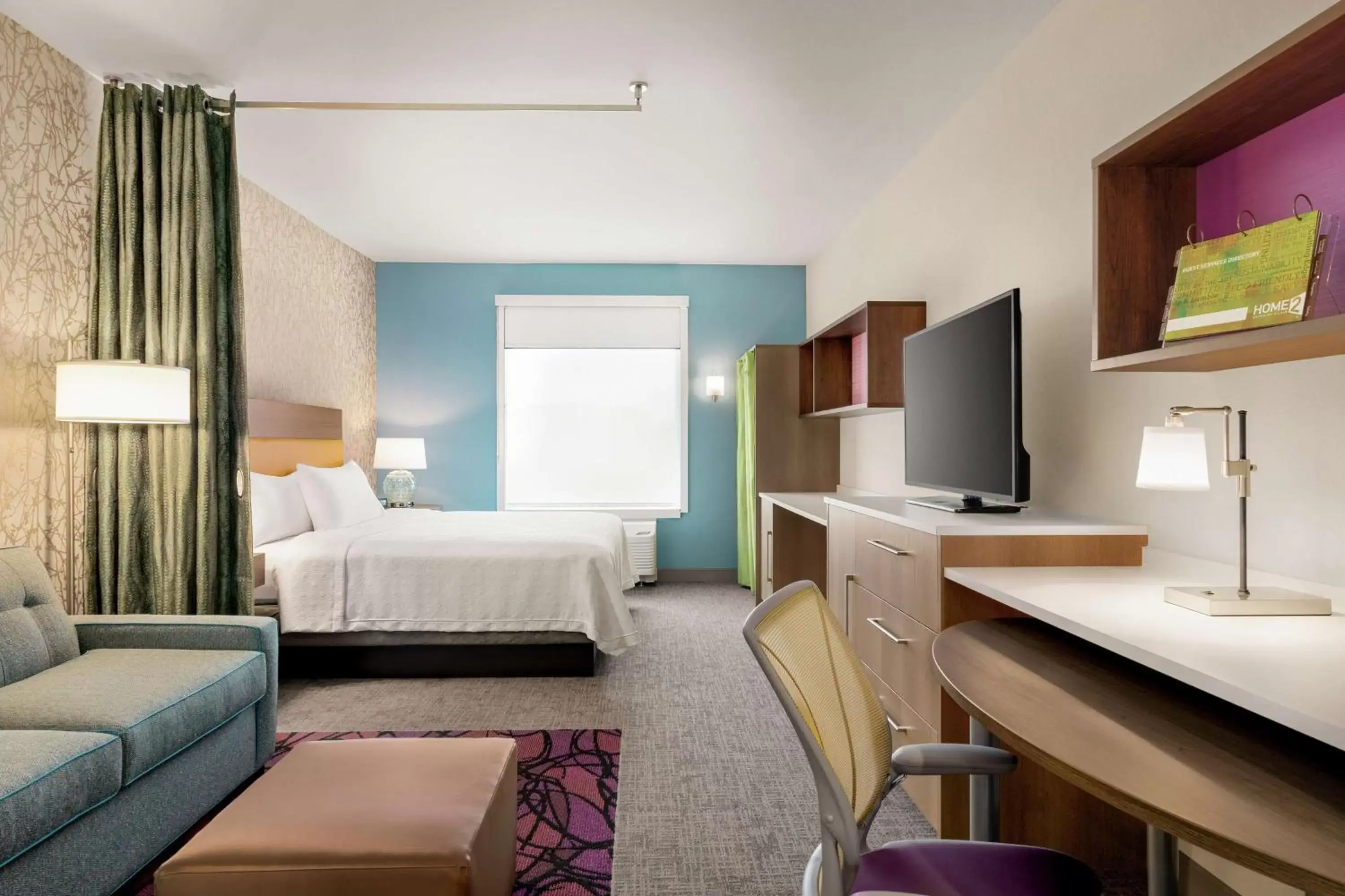 Bedroom in Home2 Suites By Hilton Harrisburg