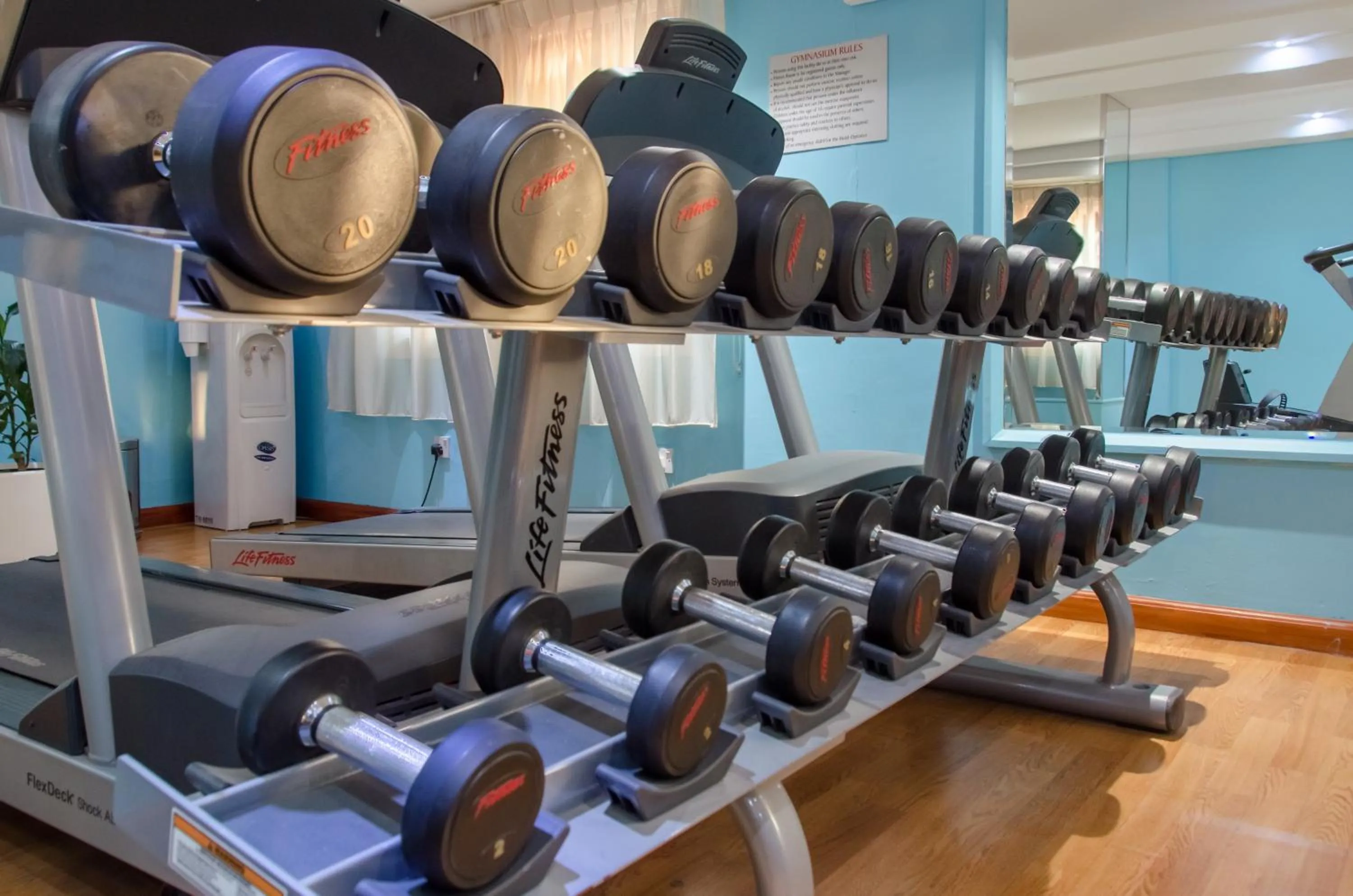 Fitness centre/facilities in Avenue Hotel Dubai