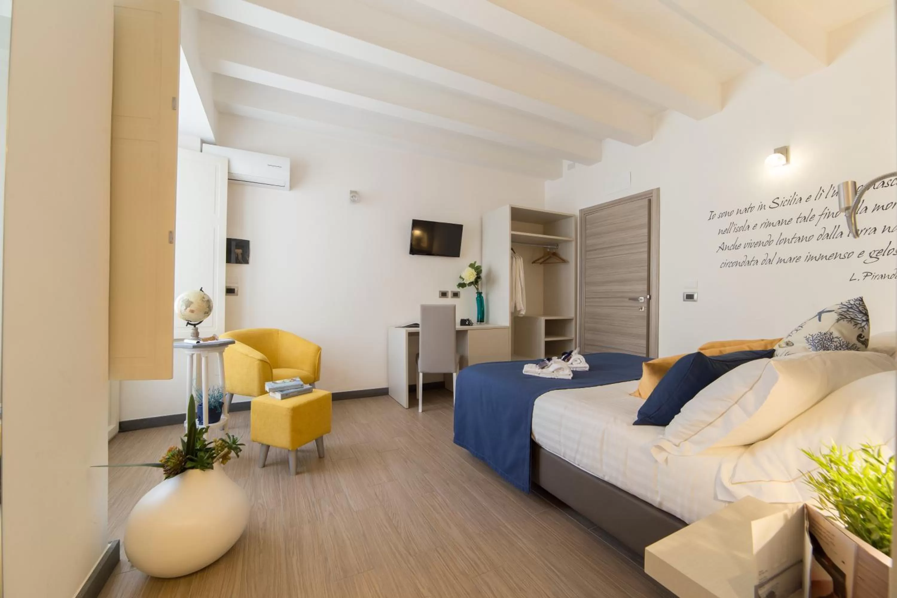 Bed in Palazzo Sisto Exclusive Rooms