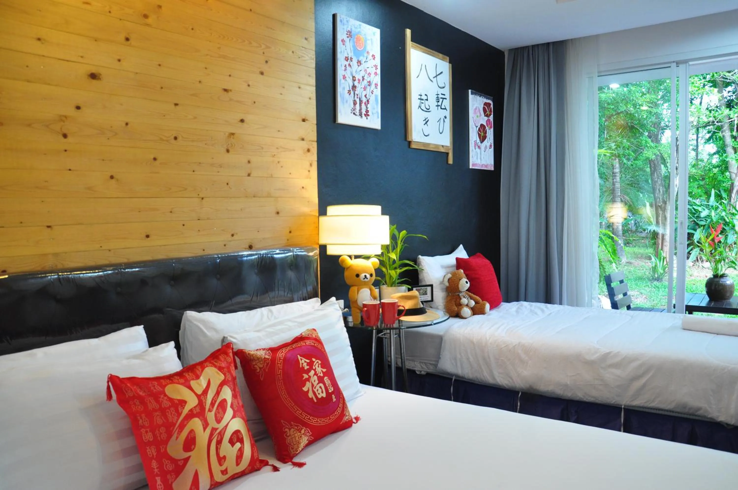 Balcony/Terrace, Bed in Eat n Sleep