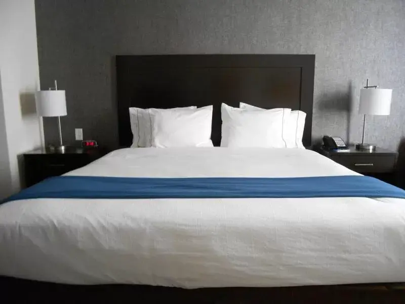 Bed in Holiday Inn Express & Suites - Kansas City KU Medical Center, an IHG Hotel