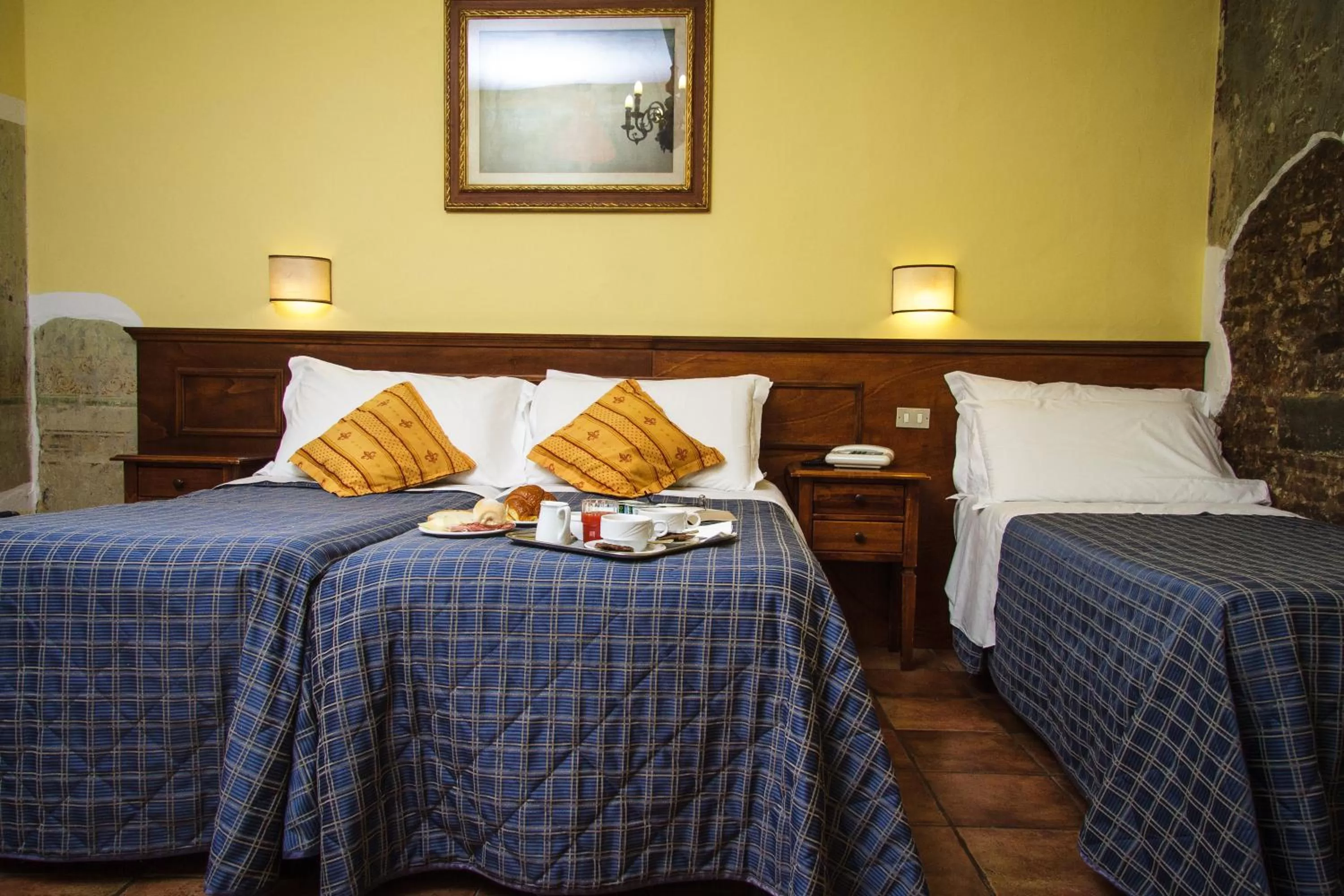 Bedroom, Bed in Hotel Nizza