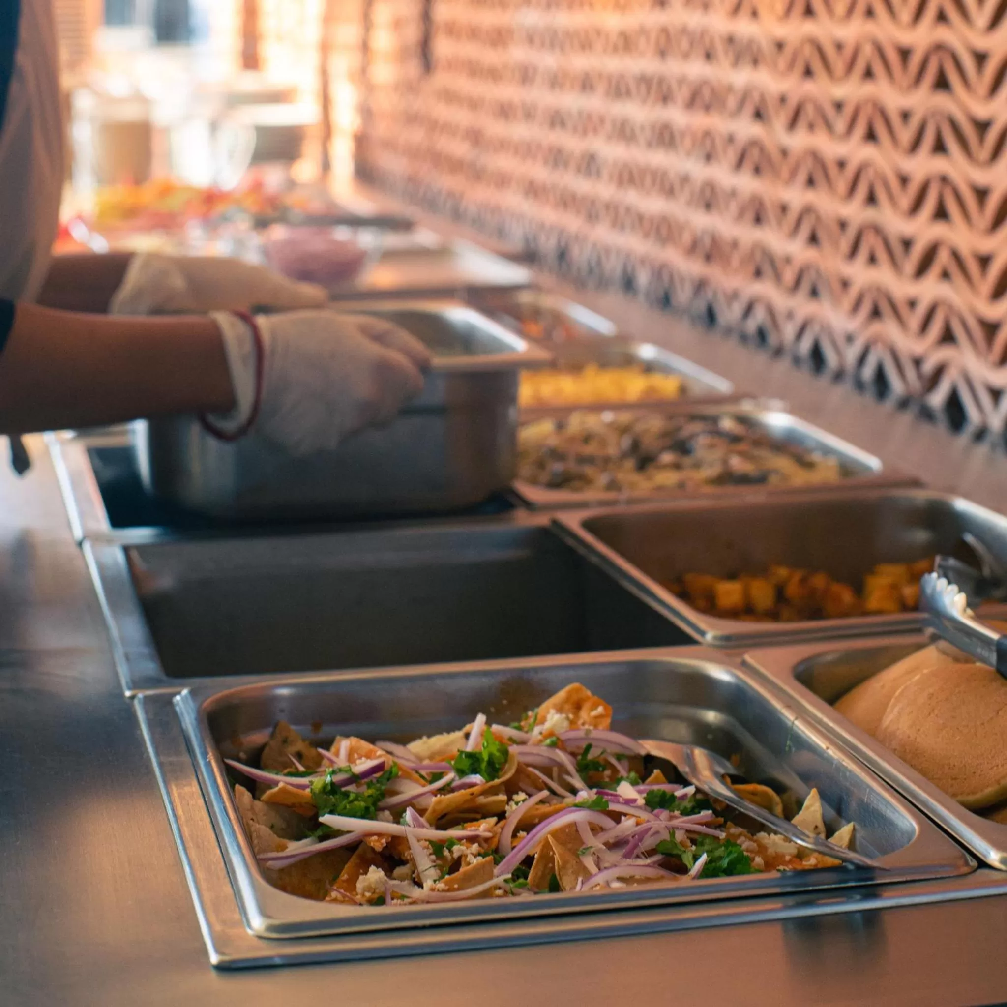 Food in Hotel Caracol Plaza