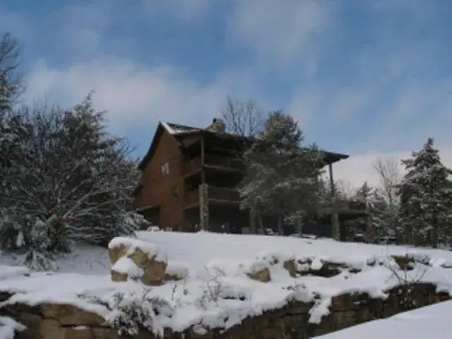 Property building, Winter in The Village At Indian Point Resort