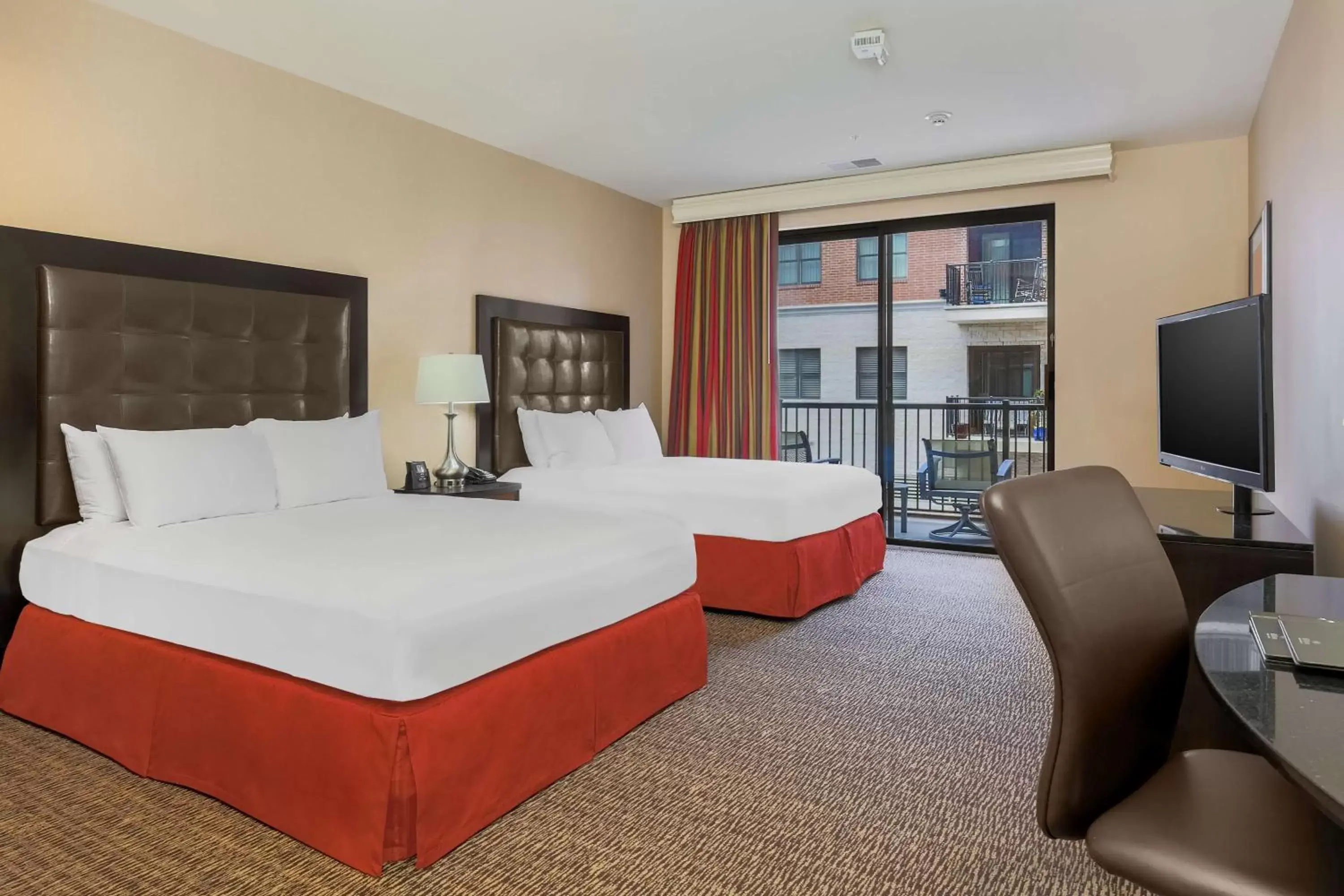 Superior Queen Room with Two Queen Beds - Roll-In Shower in Hilton Promenade Branson Landing