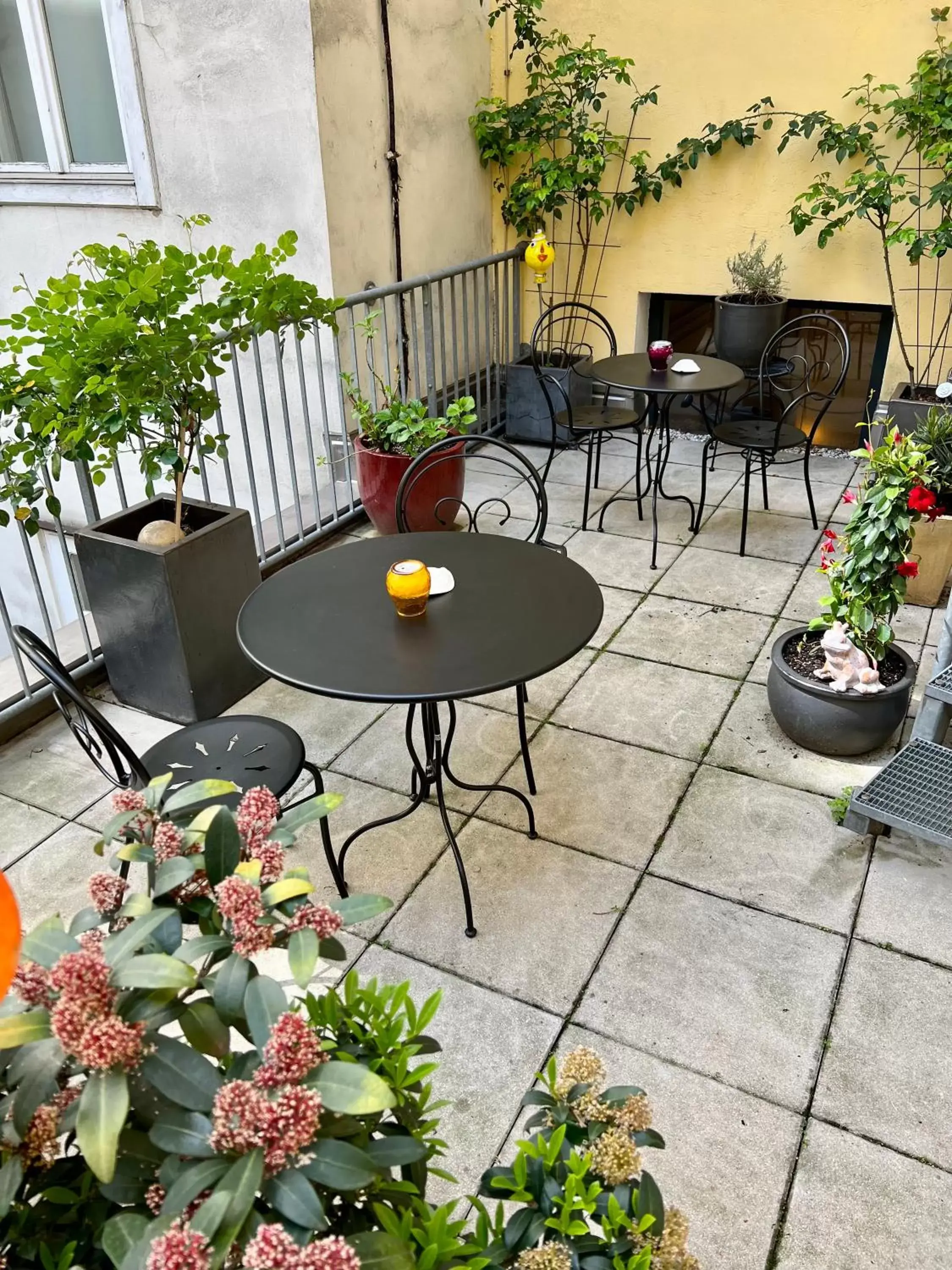 Balcony/Terrace in Hotel Rathaus - Wein & Design