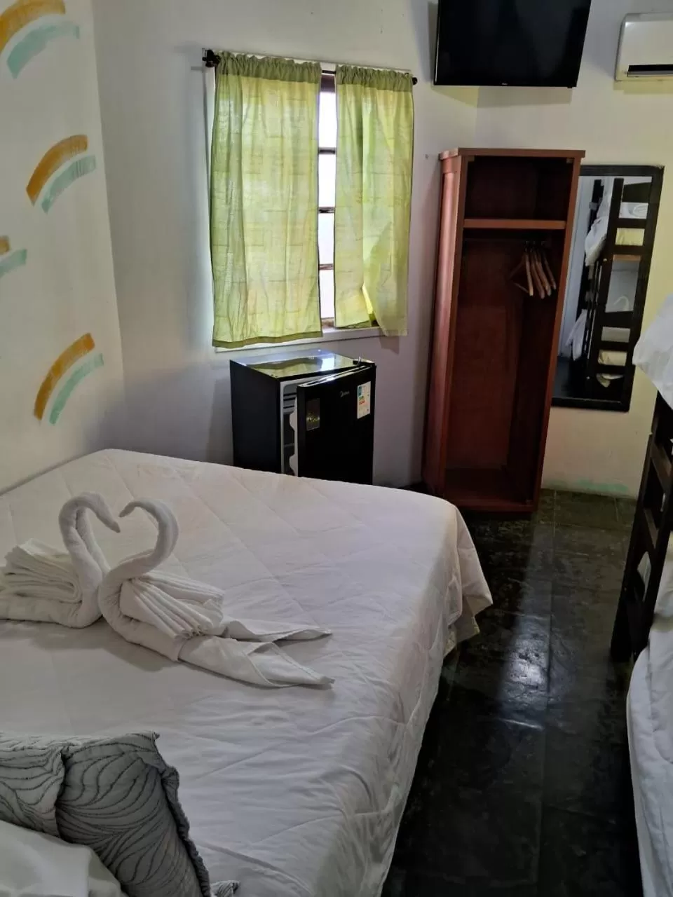 Bed in Pousada Mare Blue