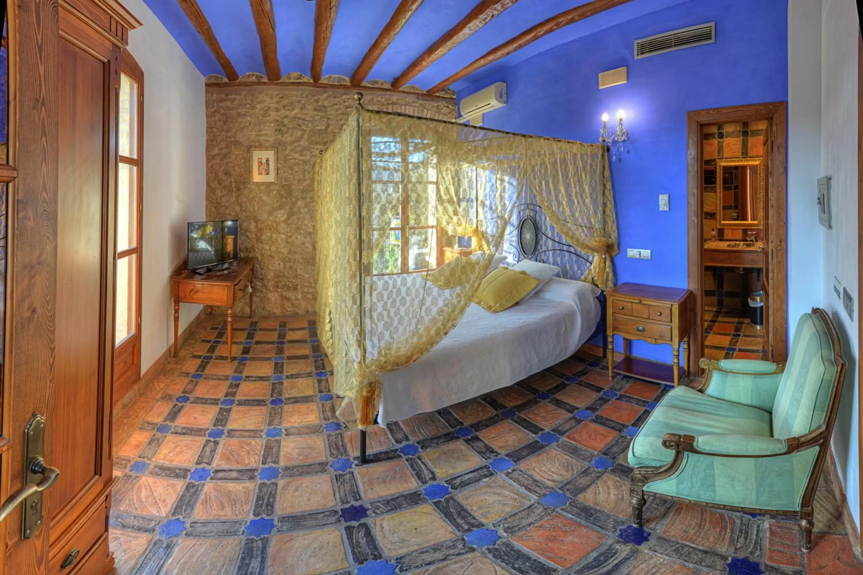Bed in Hotel Boutique Bodegas De Arnes - Adults Only
