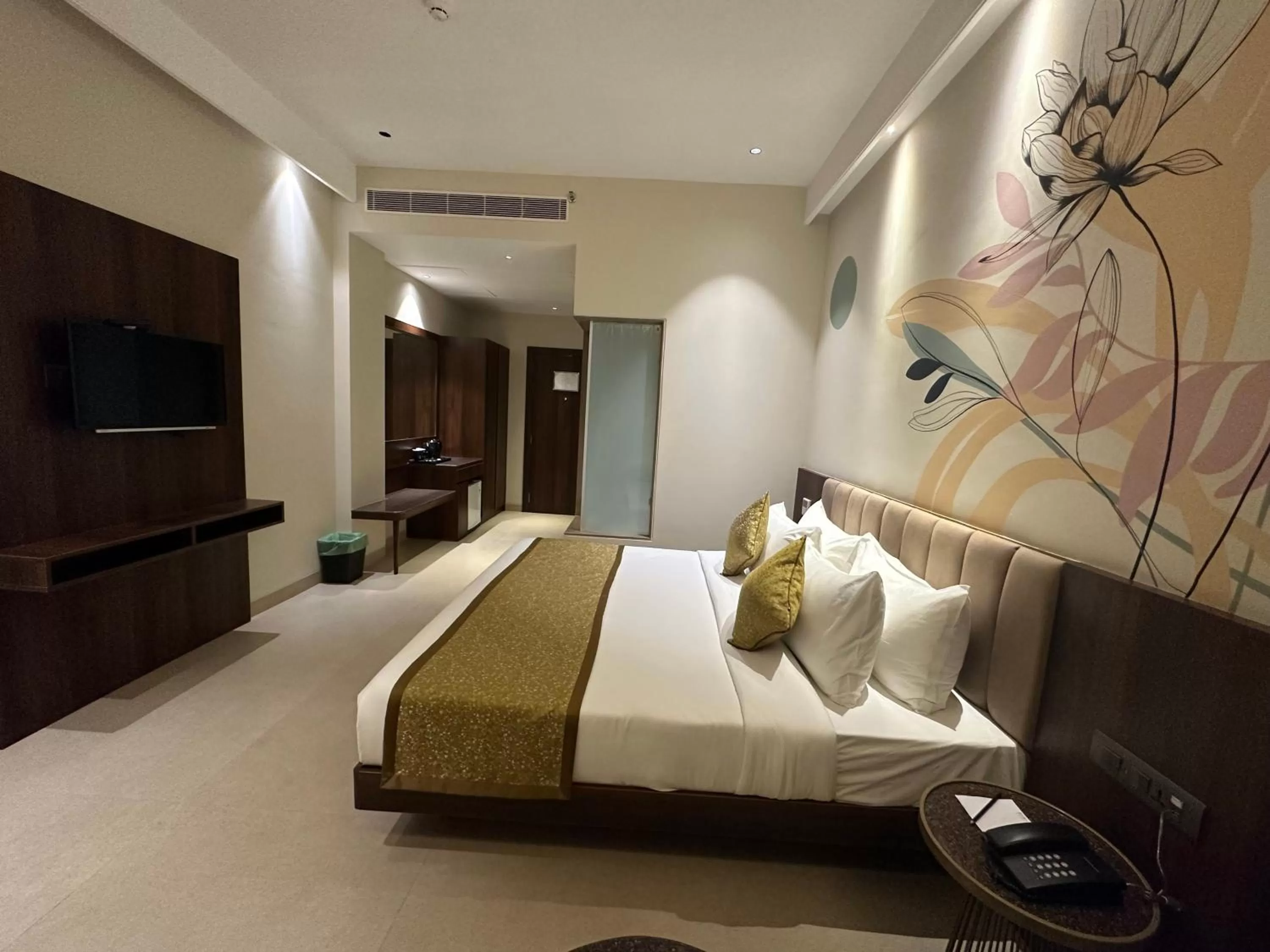 Bedroom, Bed in Hotel Bawa Udaipur