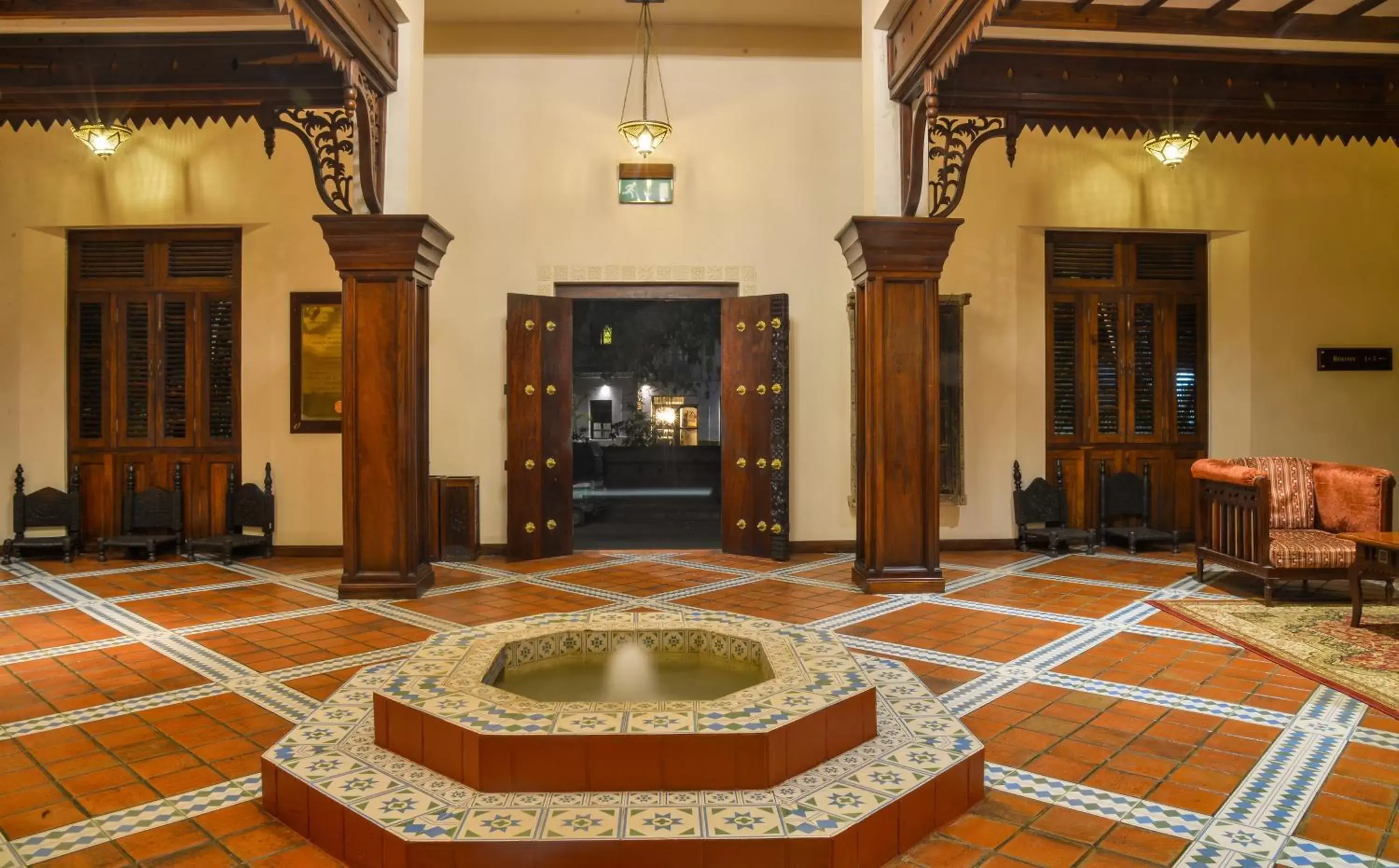 Lobby or reception in Zanzibar Serena Hotel Lobby or reception in Zanzibar Serena Hotel