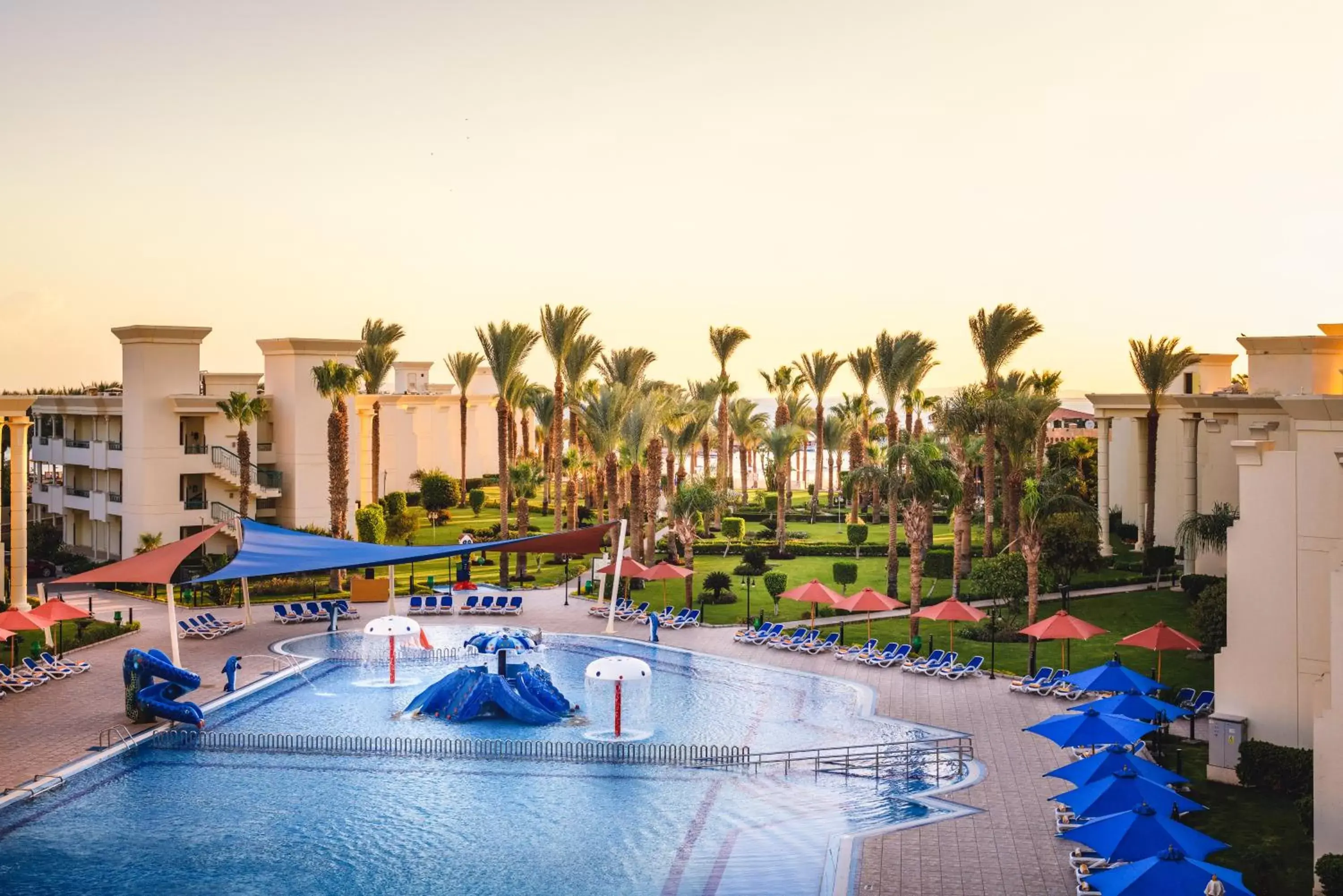 Aqua park, Swimming Pool in Swiss Inn Resort Hurghada