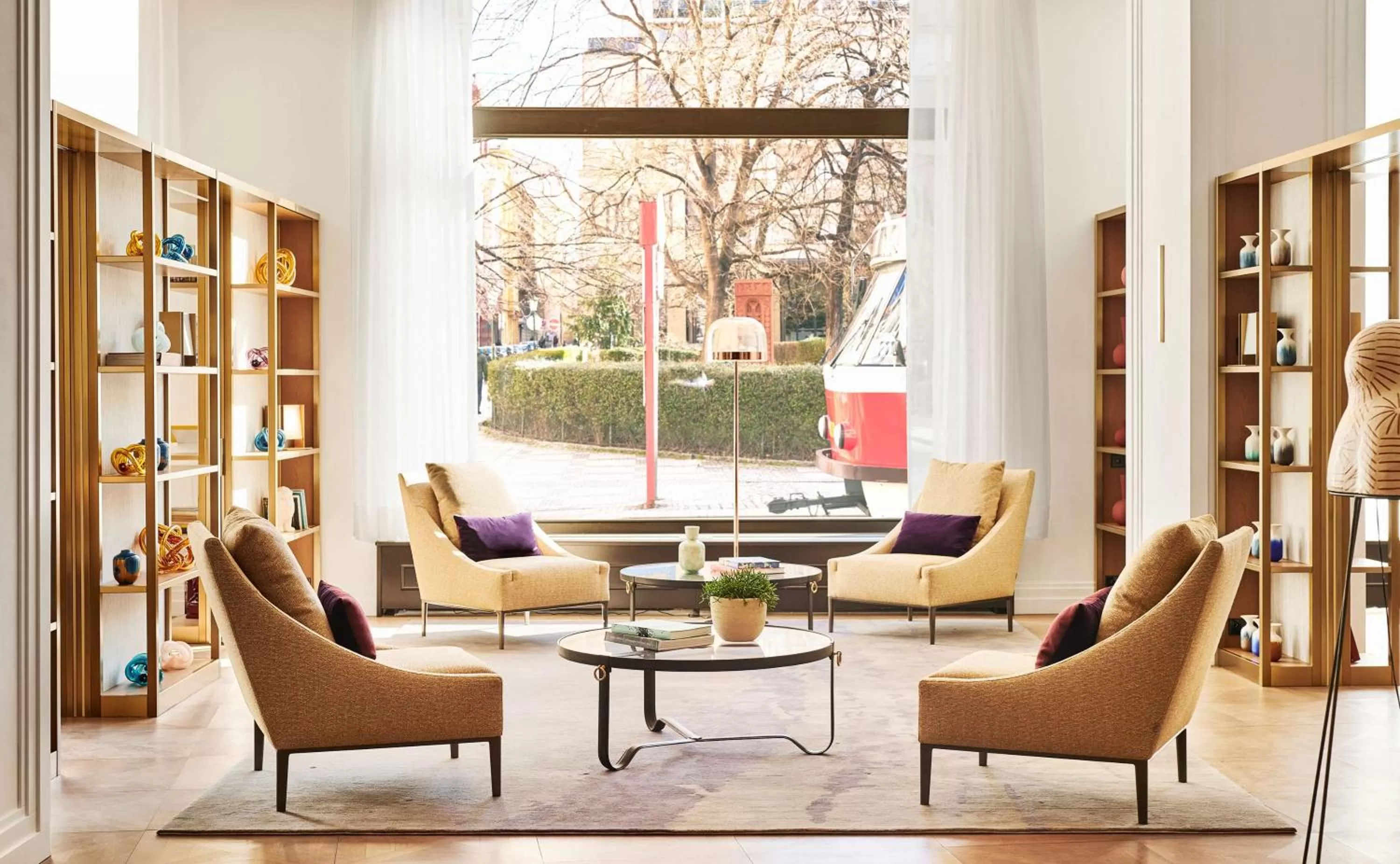 Lobby or reception in Andaz Prague, By Hyatt