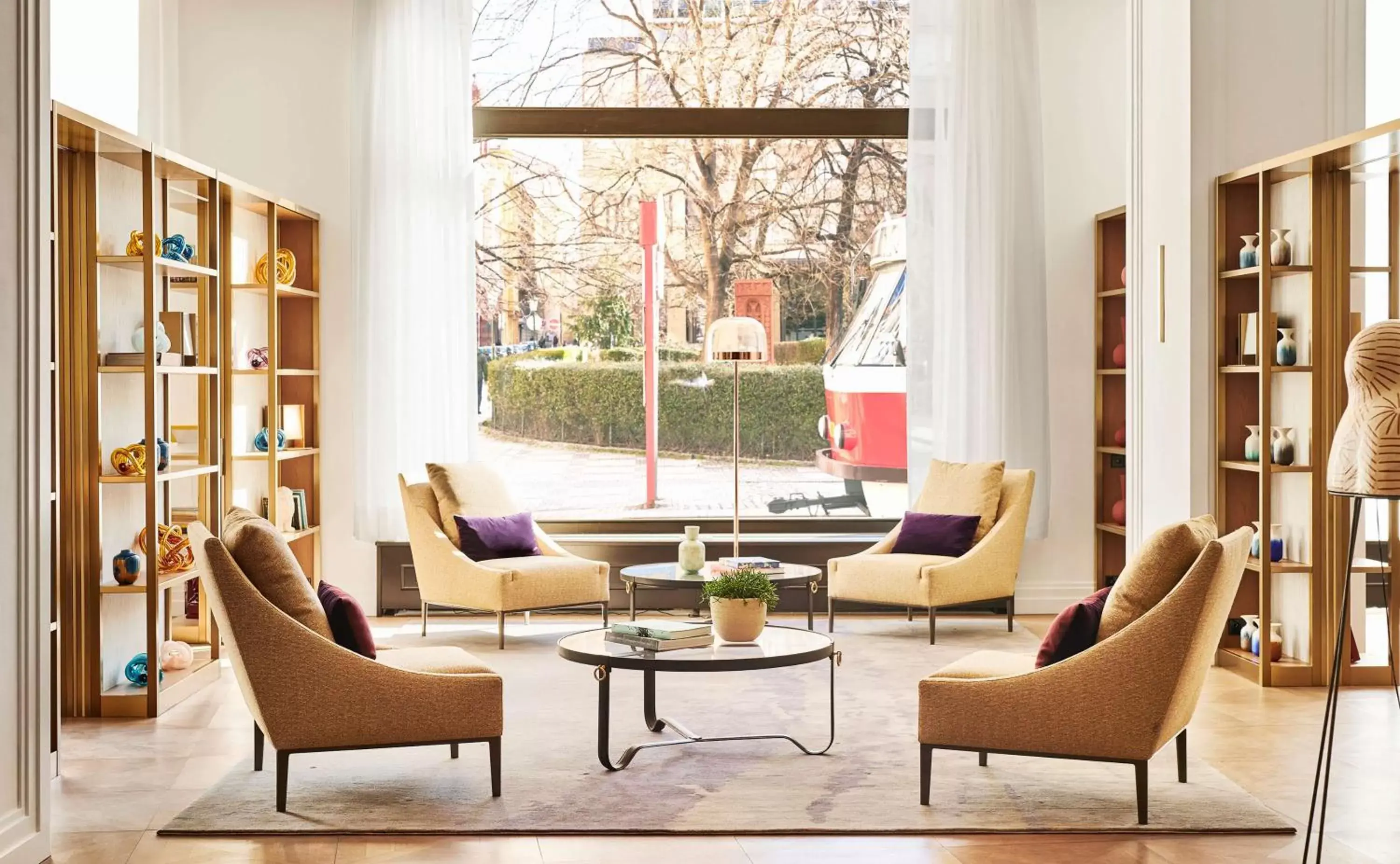 Lobby or reception in Andaz Prague, By Hyatt Lobby or reception in Andaz Prague, By Hyatt