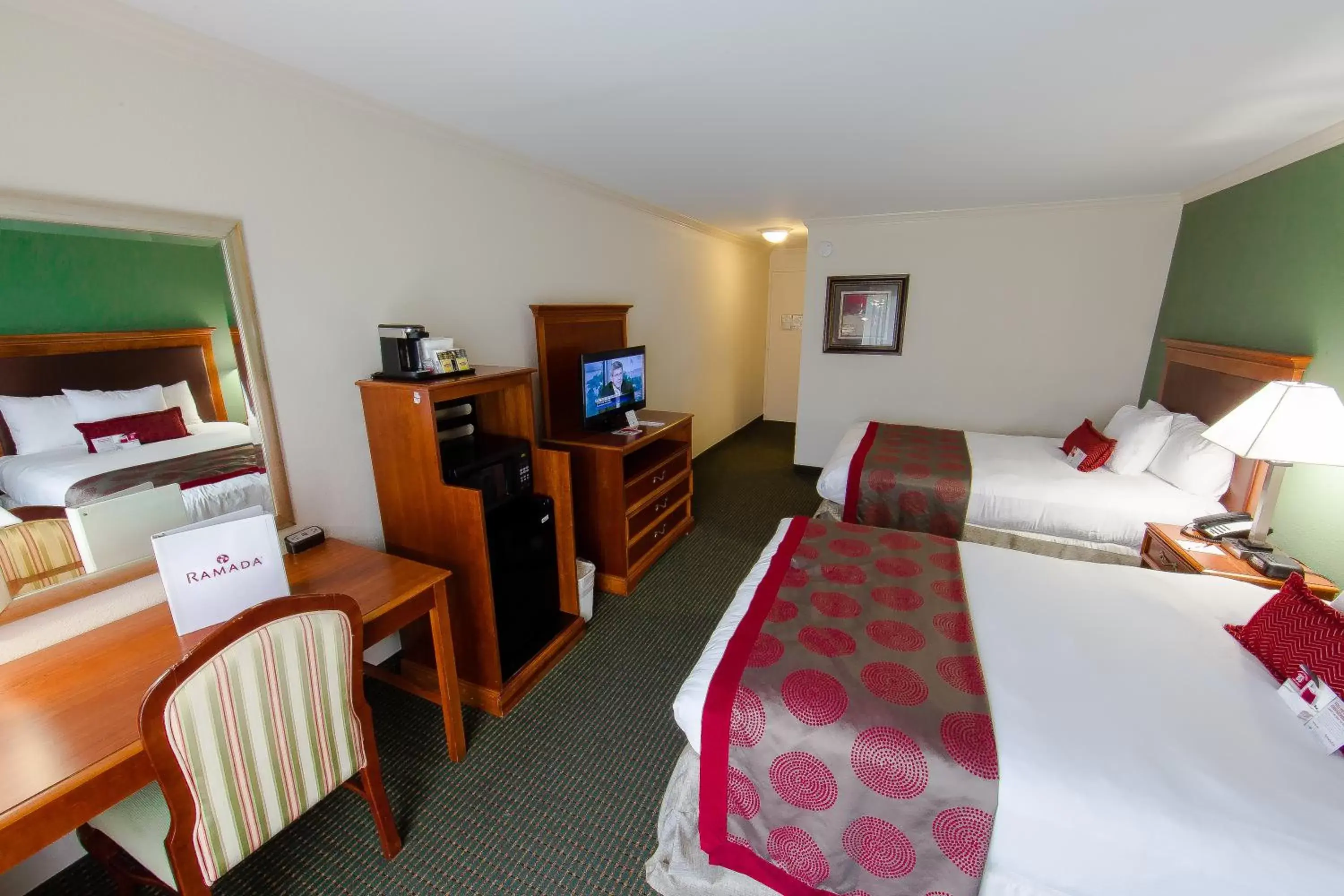 Queen Room with Two Queen Beds - Non-Smoking in Ramada by Wyndham Houston Intercontinental Airport East