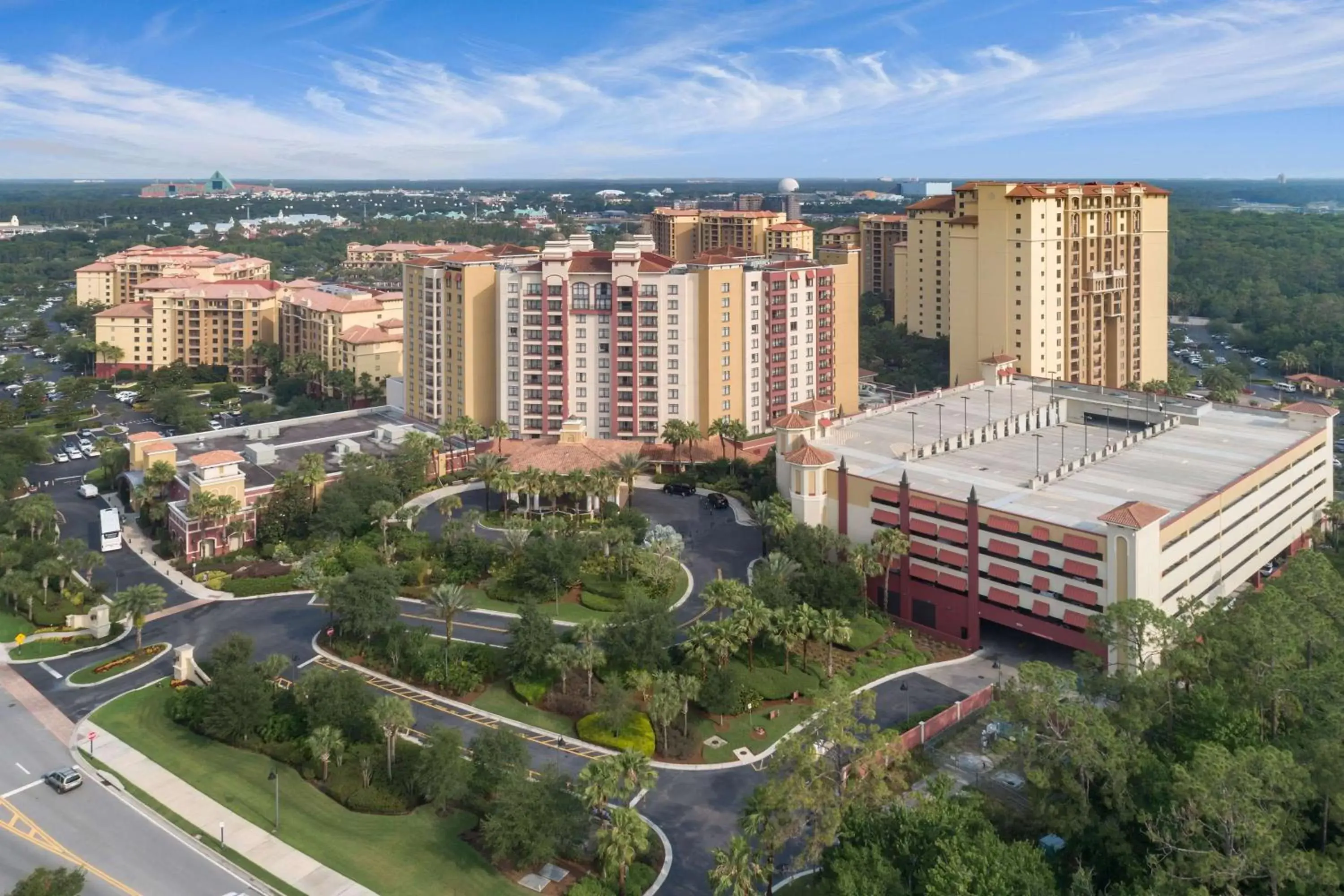 Property building, Bird's-eye View in Wyndham Grand Orlando Resort Bonnet Creek