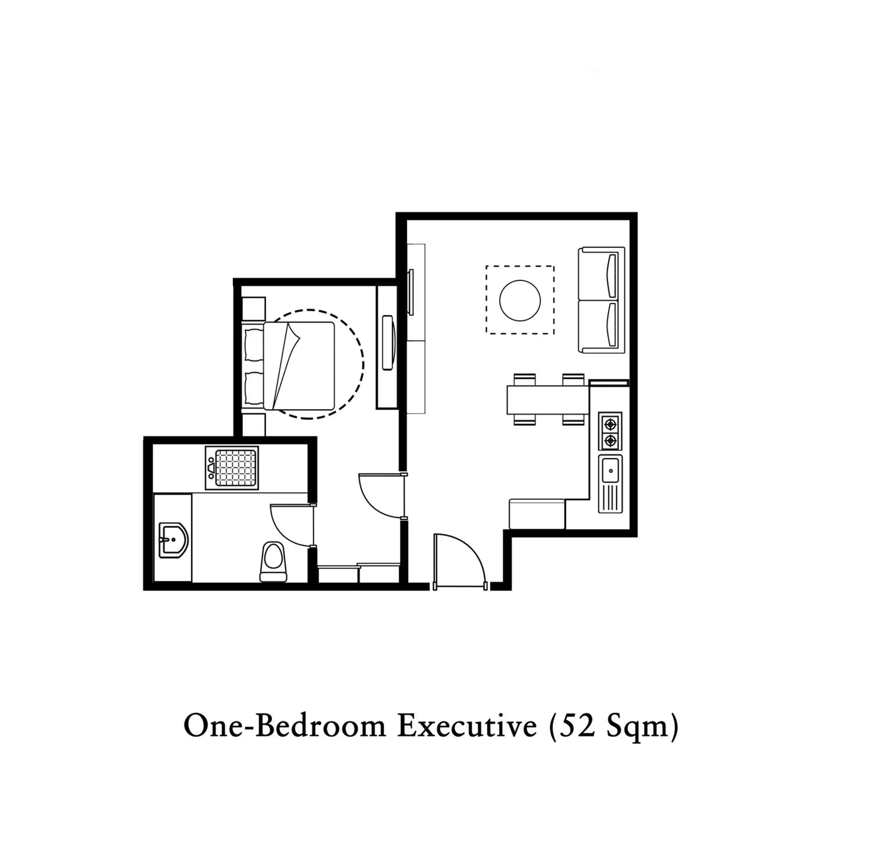 Coffee/tea facilities, Floor Plan in Somerset Sudirman Jakarta