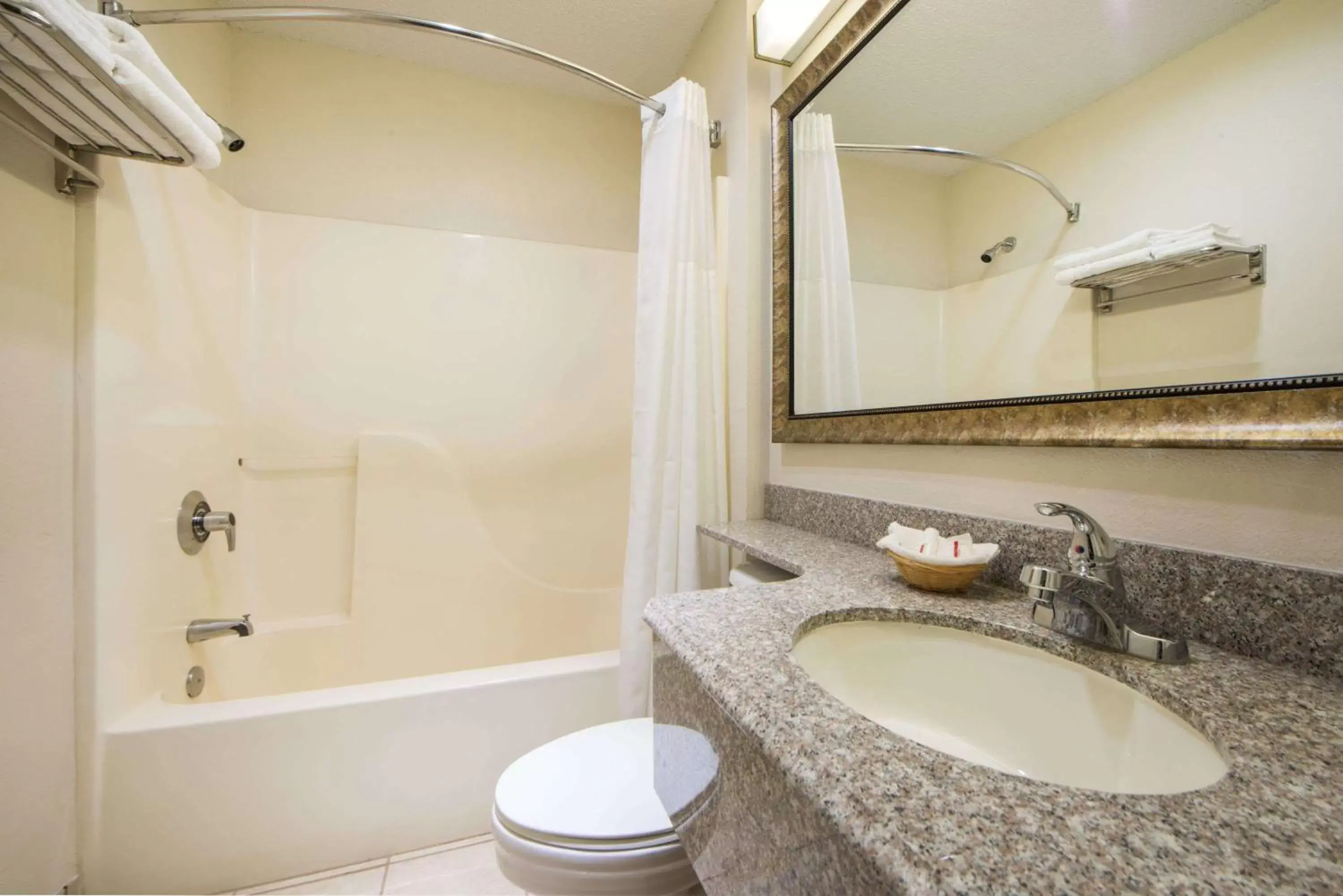 Bathroom in Microtel Inn & Suites by Wyndham Tulsa - Catoosa Route 66