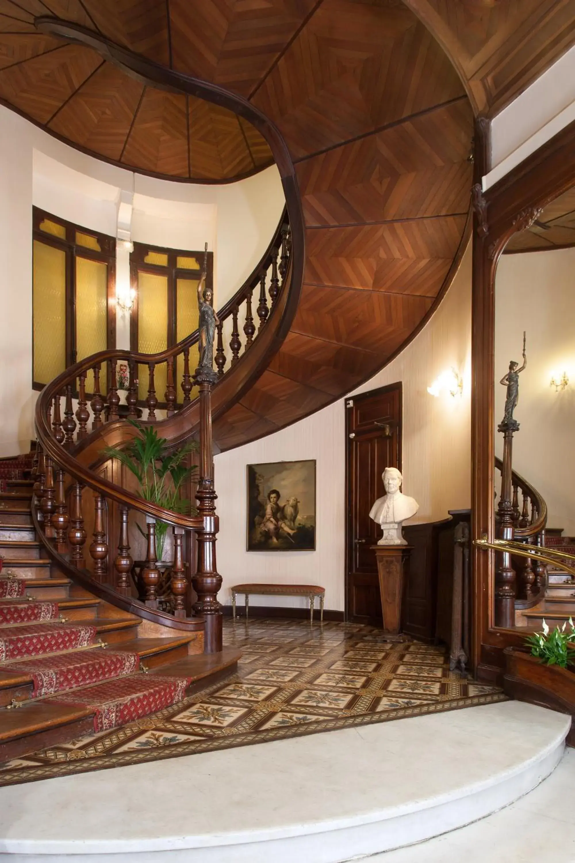 Lobby or reception in Grand Hôtel Moderne