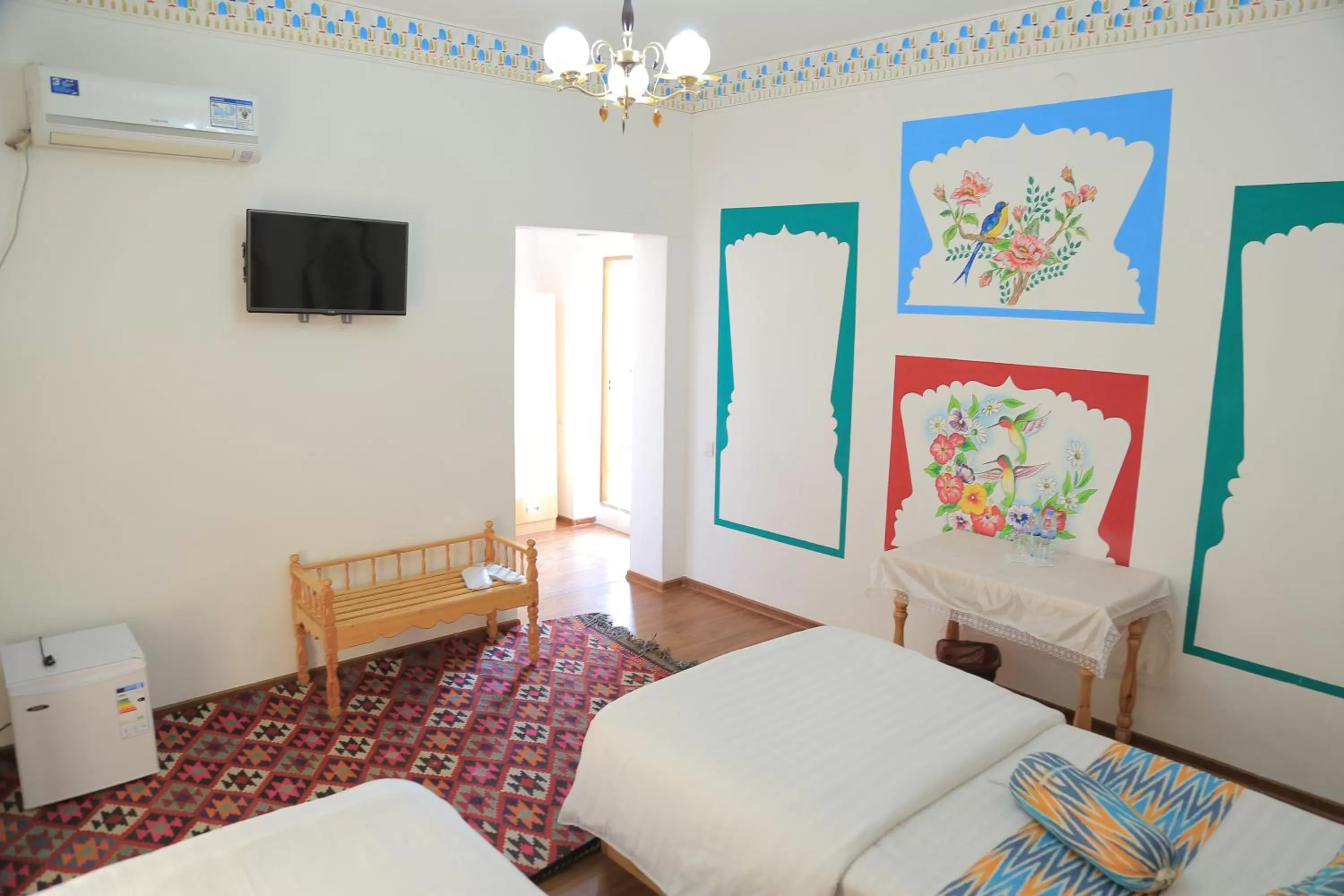 Bed in As-Salam Boutique Hotel