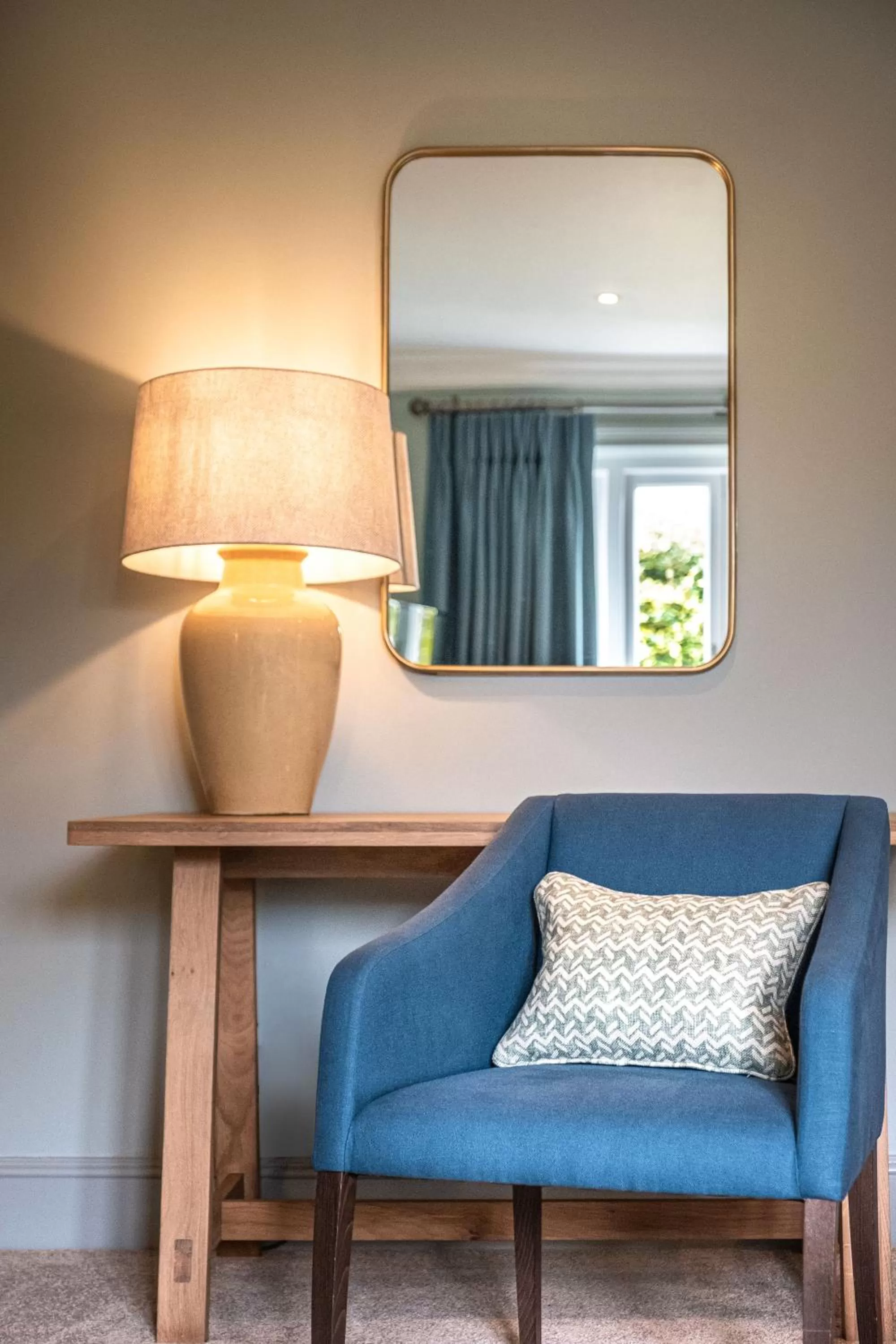 Seating area in The Crown Inn