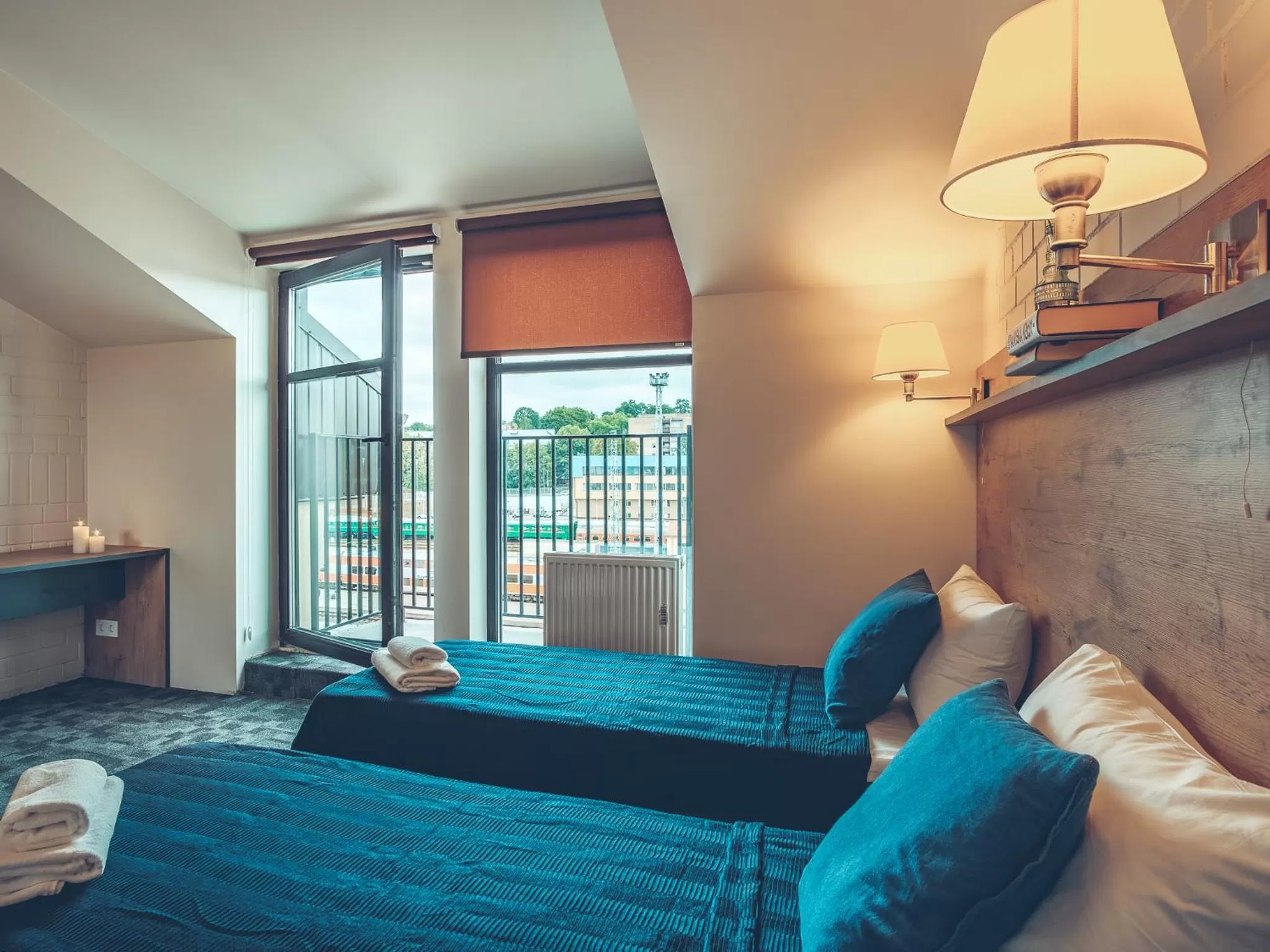 Photo of the whole room in SELF CHECK-IN Hotel Railway Apartments