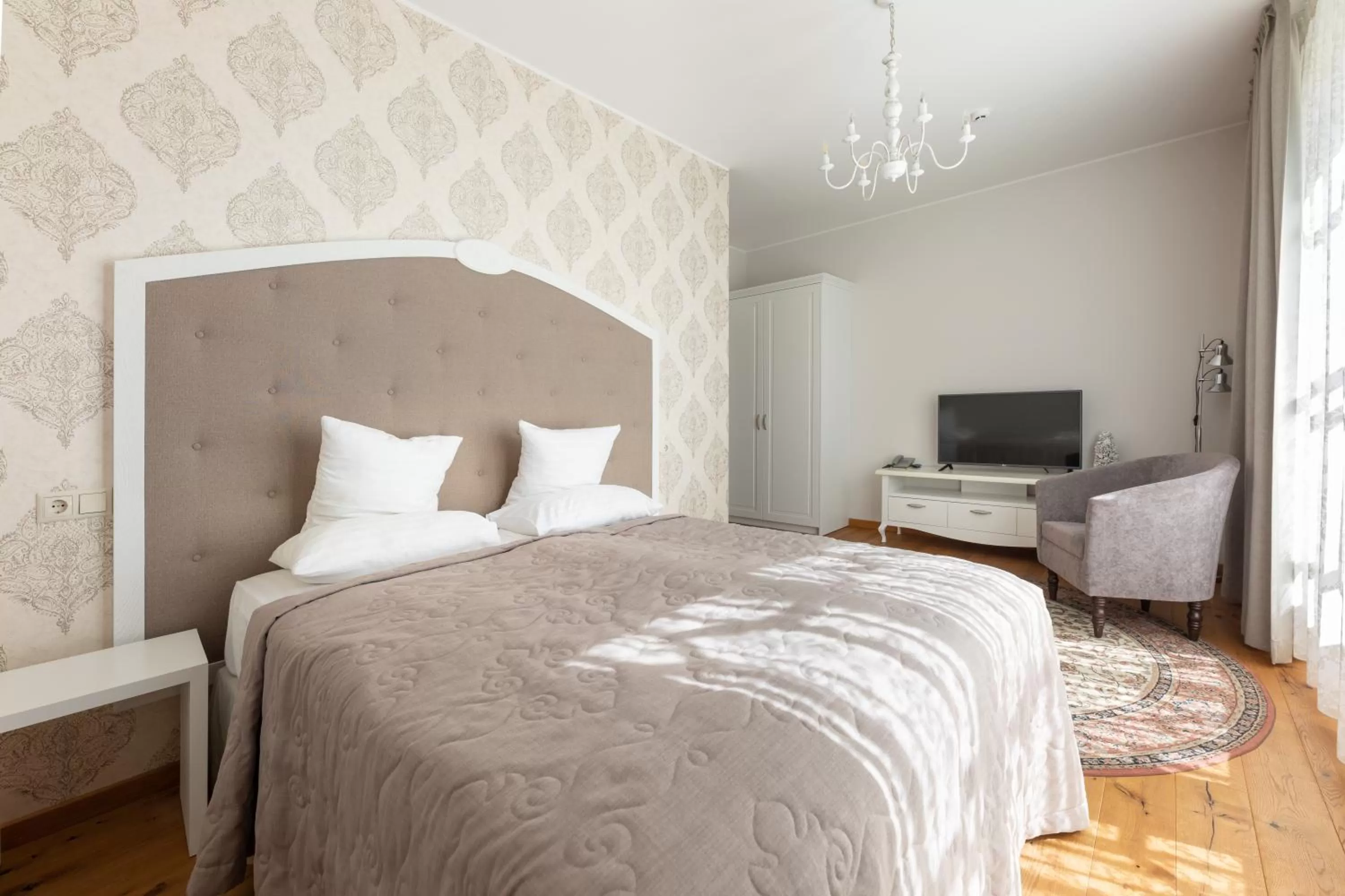 Exclusive Duplex Apartment with Sauna Access in Lettia Aparthotel