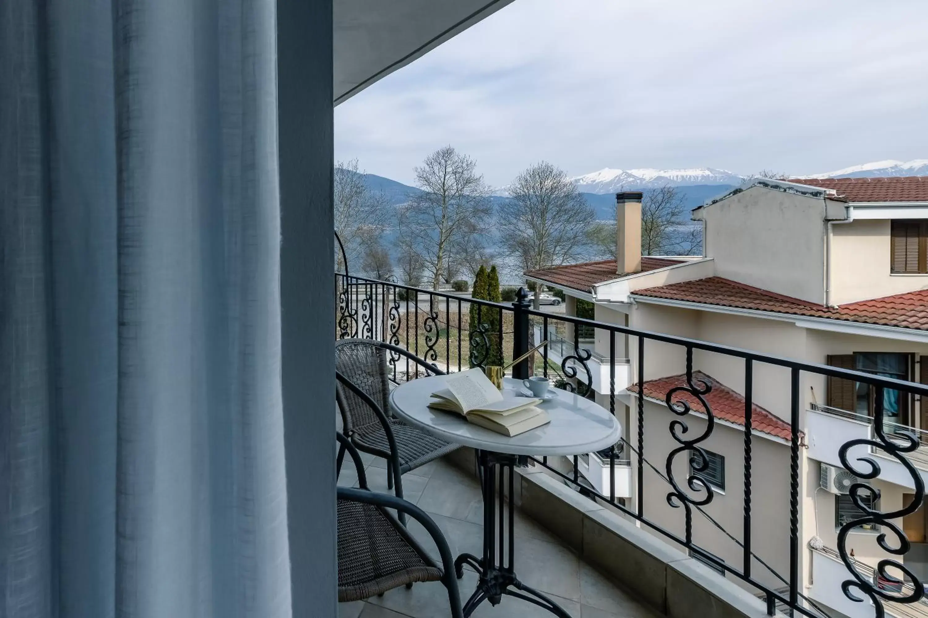 Balcony/Terrace in Akti Hotel Ioannina