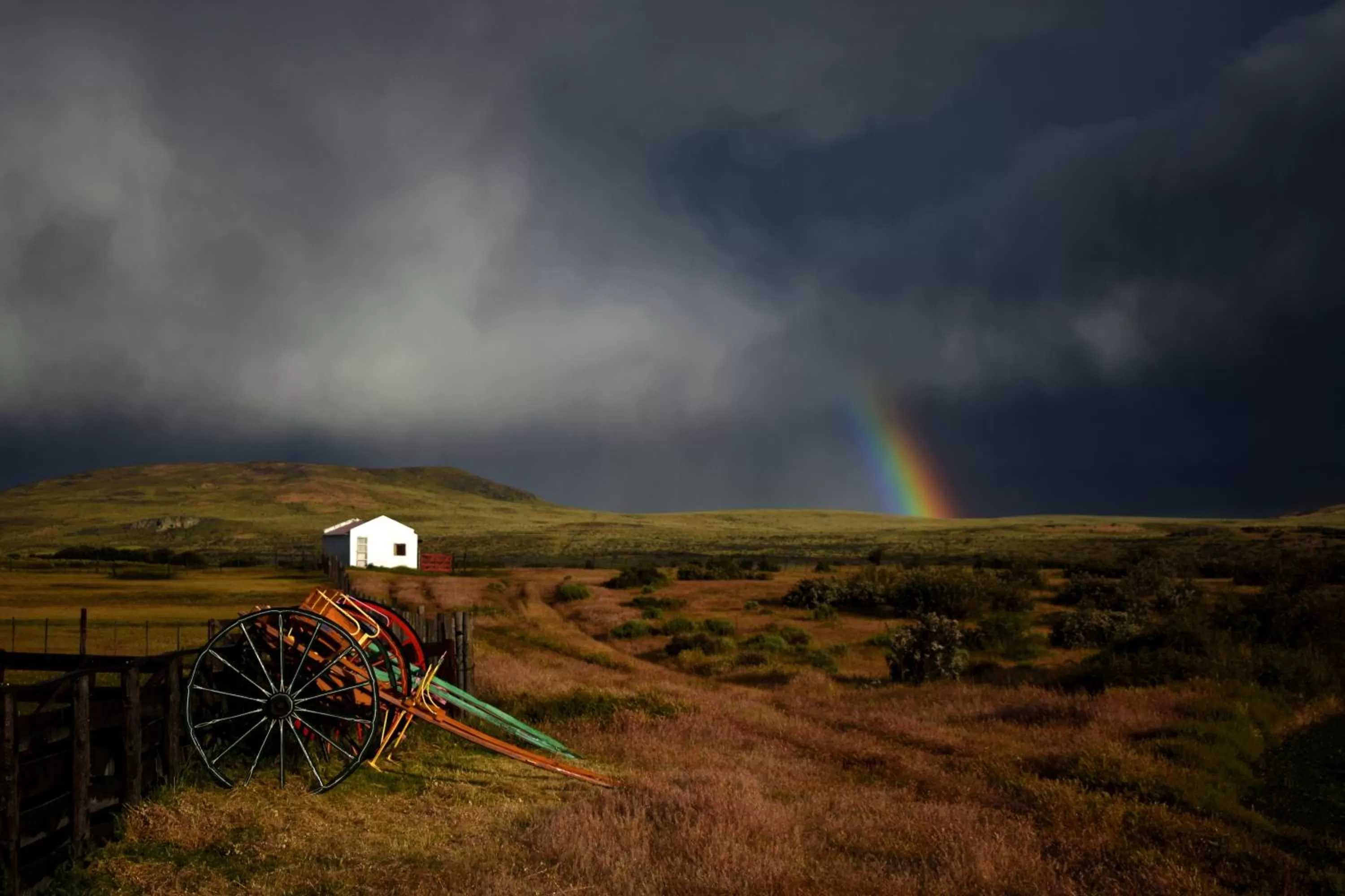 Natural landscape in Hostería El Galpón Del Glaciar