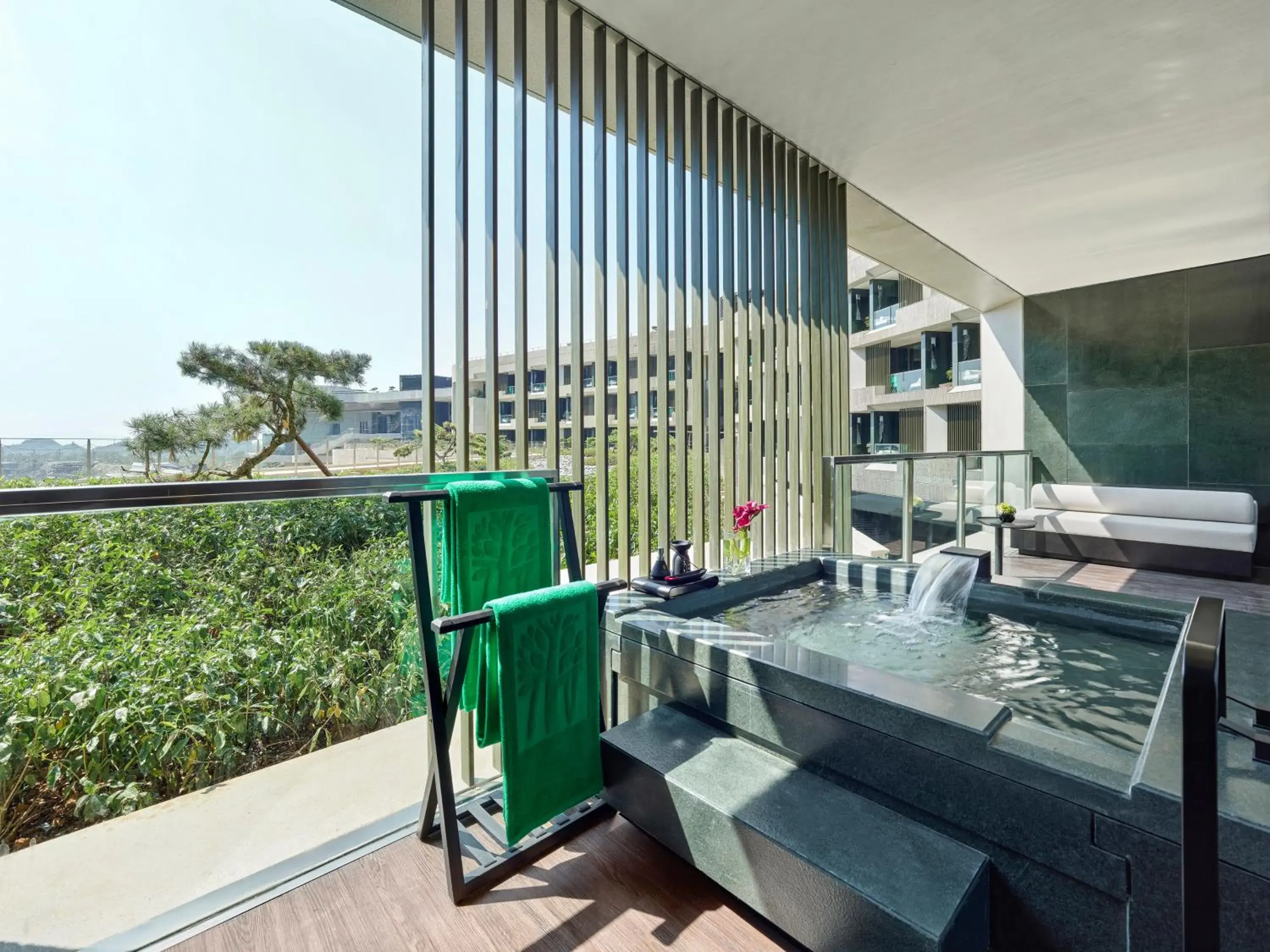 Balcony/Terrace in Banyan Tree Nanjing Garden Expo