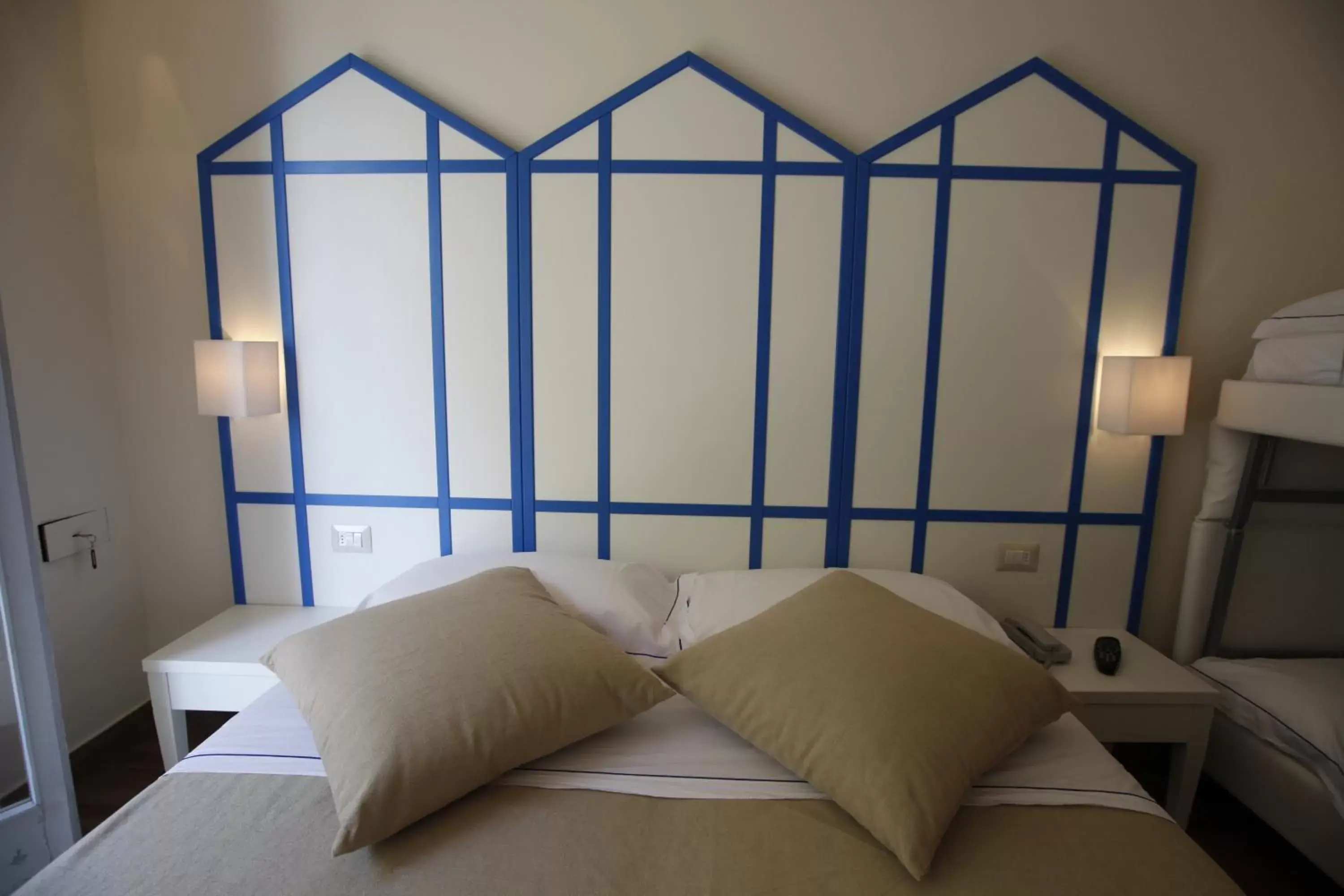 Decorative detail, Bed in Mini Hotel