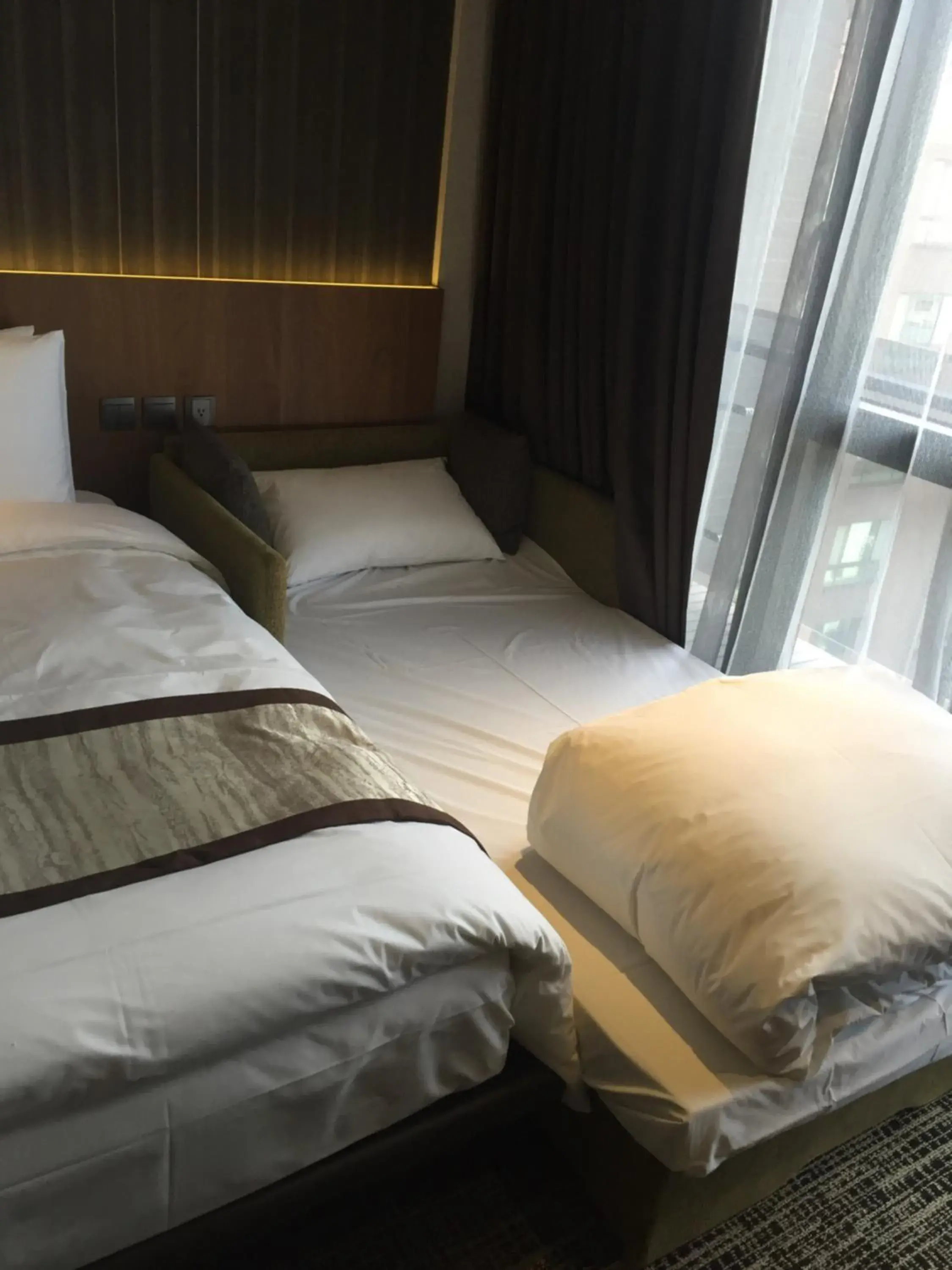 Bed in Hotel In