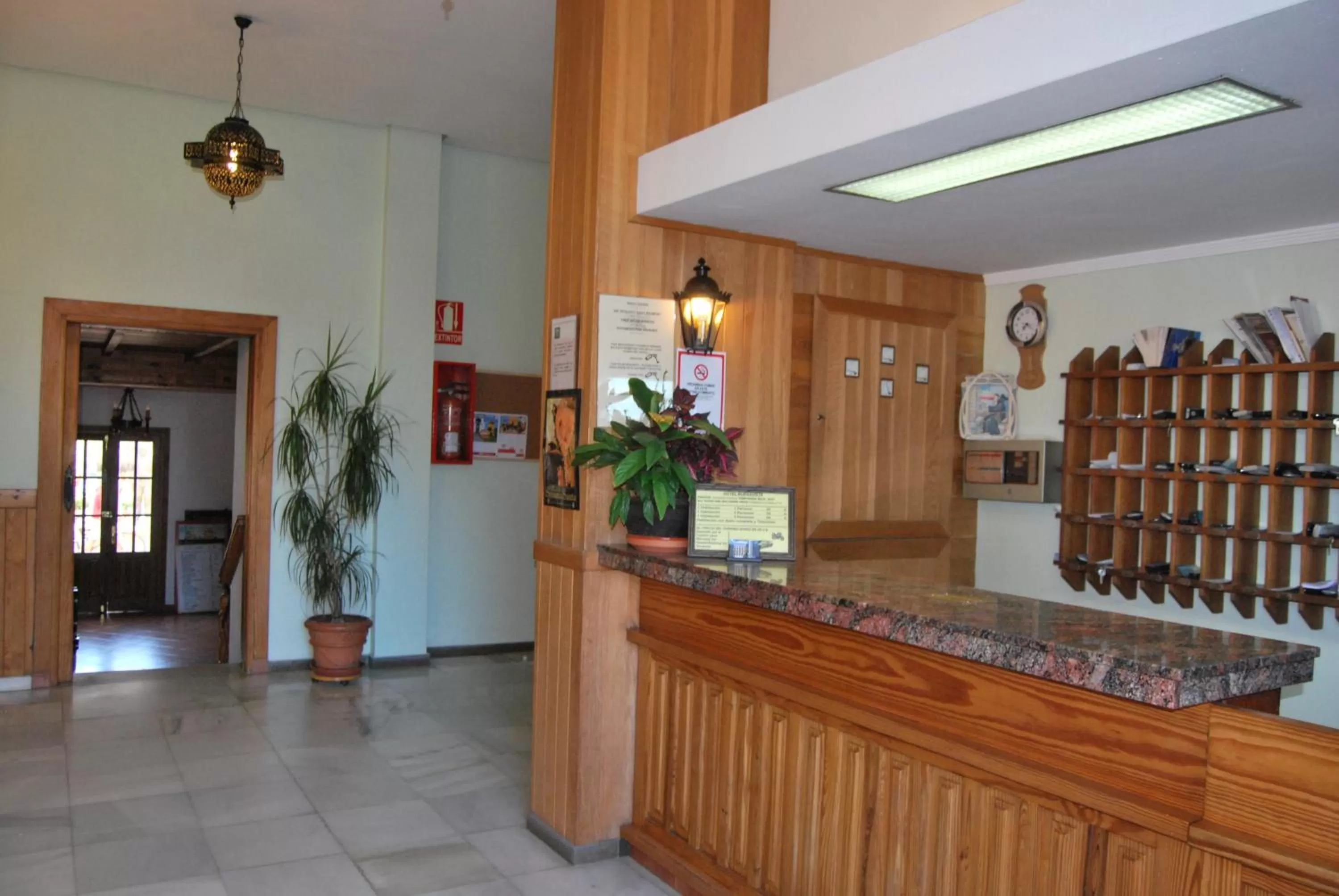 Lobby or reception in Hotel Buenavista