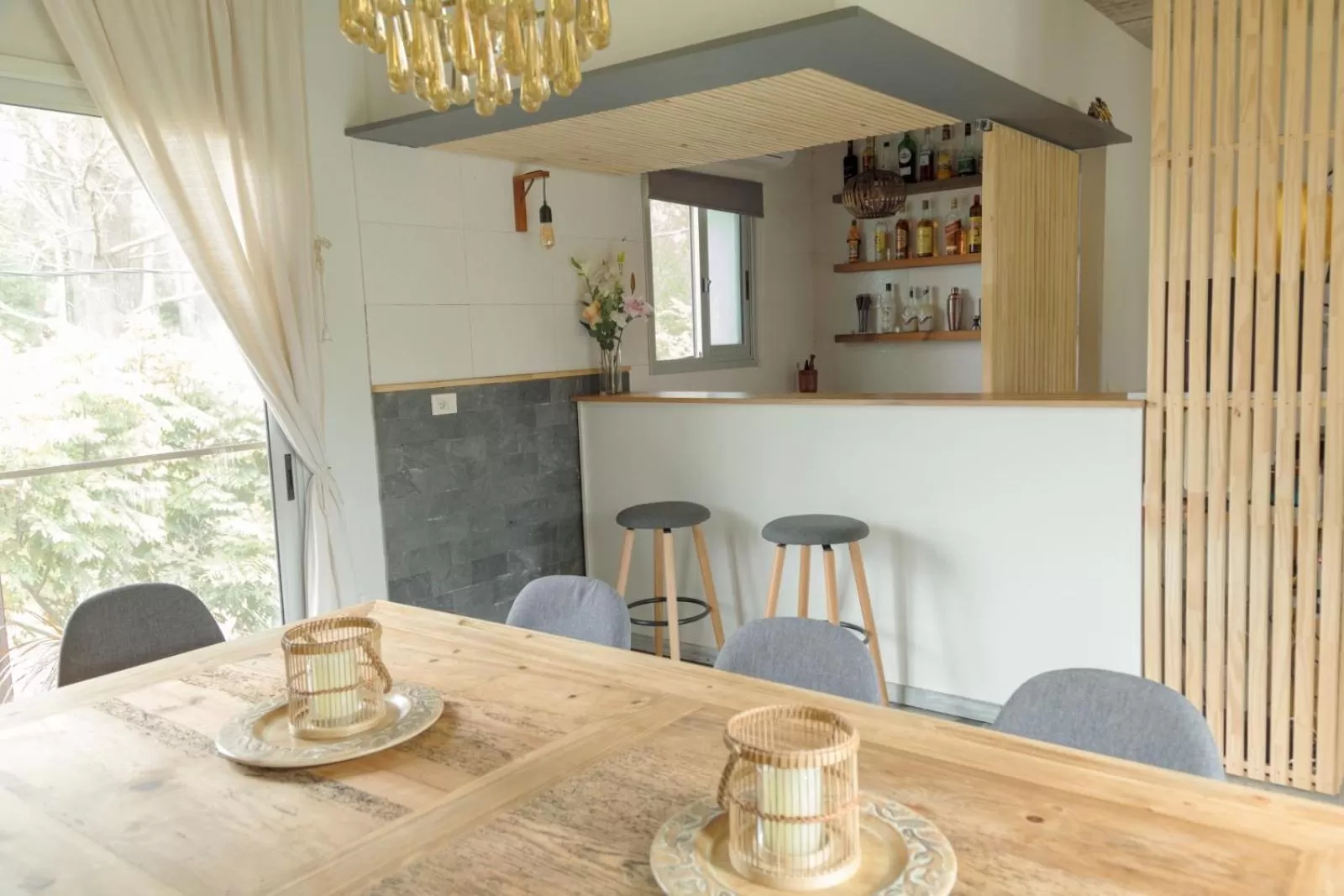 Dining area in Undarius Hotel (exclusively gay men)