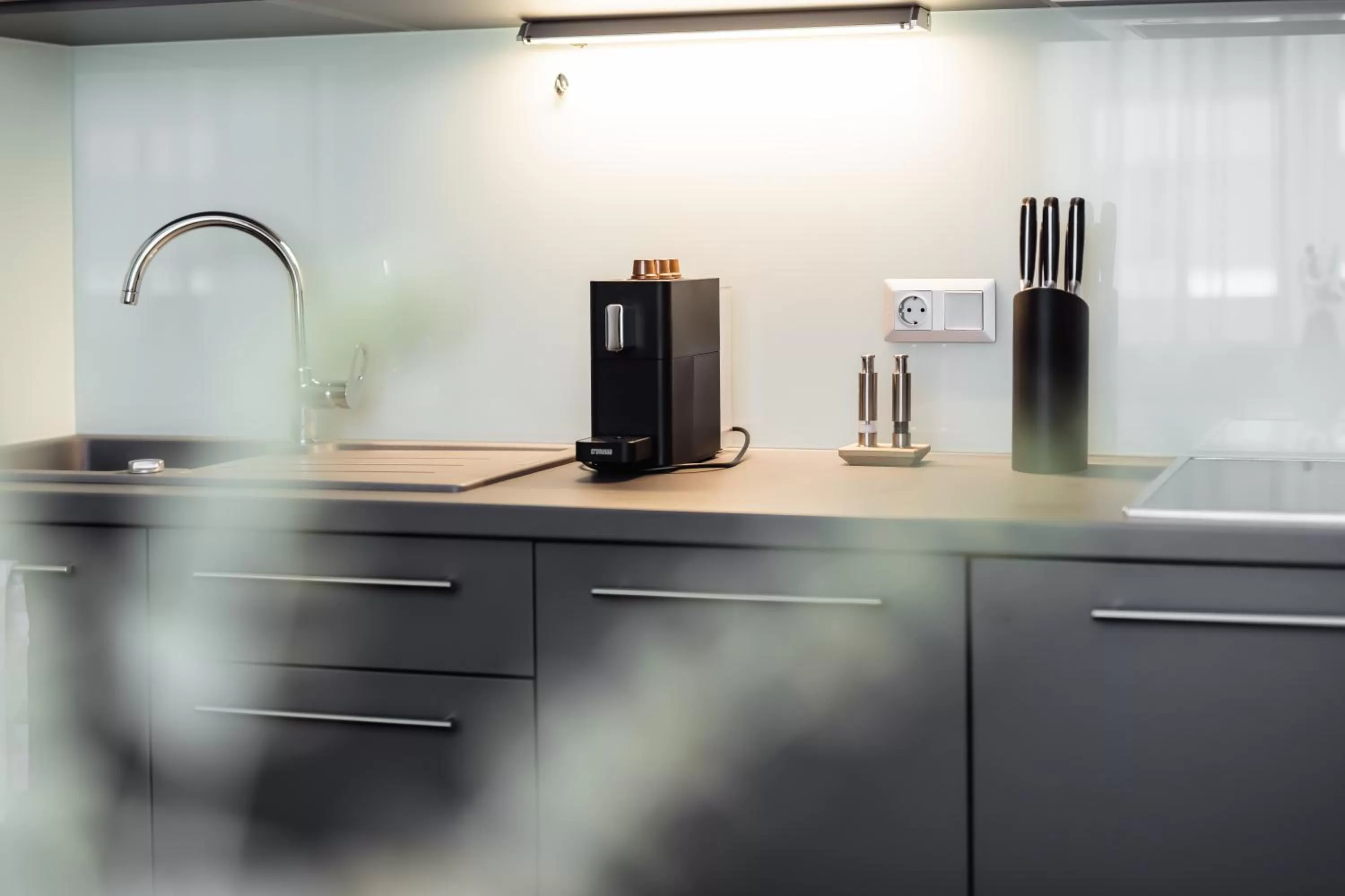 Kitchen or kitchenette in Hotel Smart Liv'in