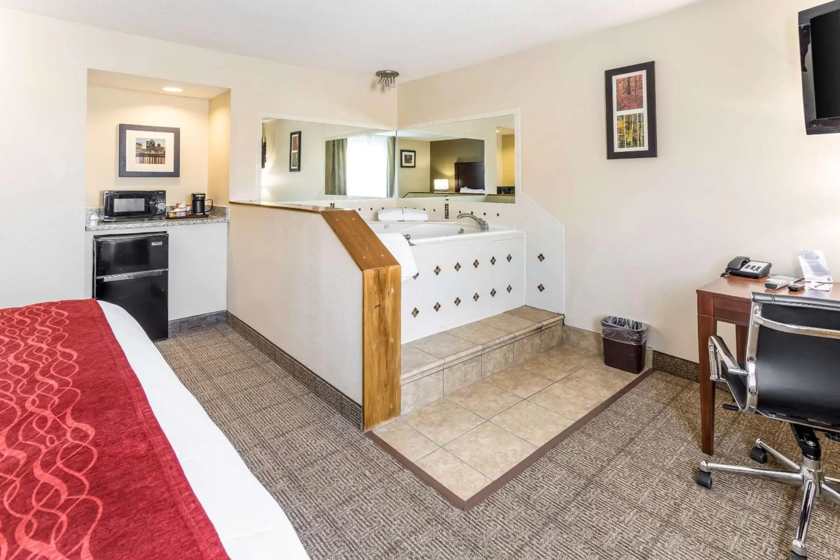 Photo of the whole room in Comfort Inn Photo of the whole room in Comfort Inn