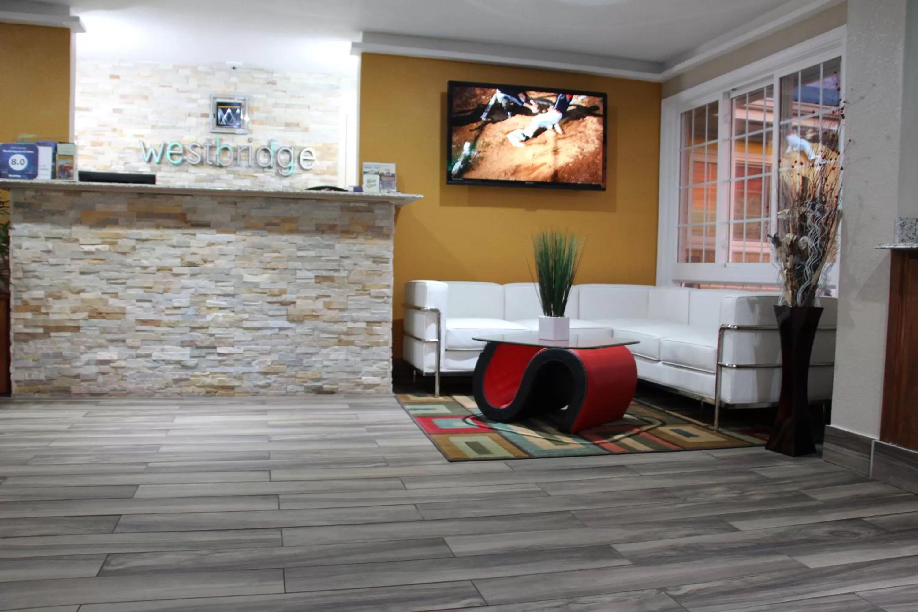 Lobby or reception in Westbridge Inn & Suites