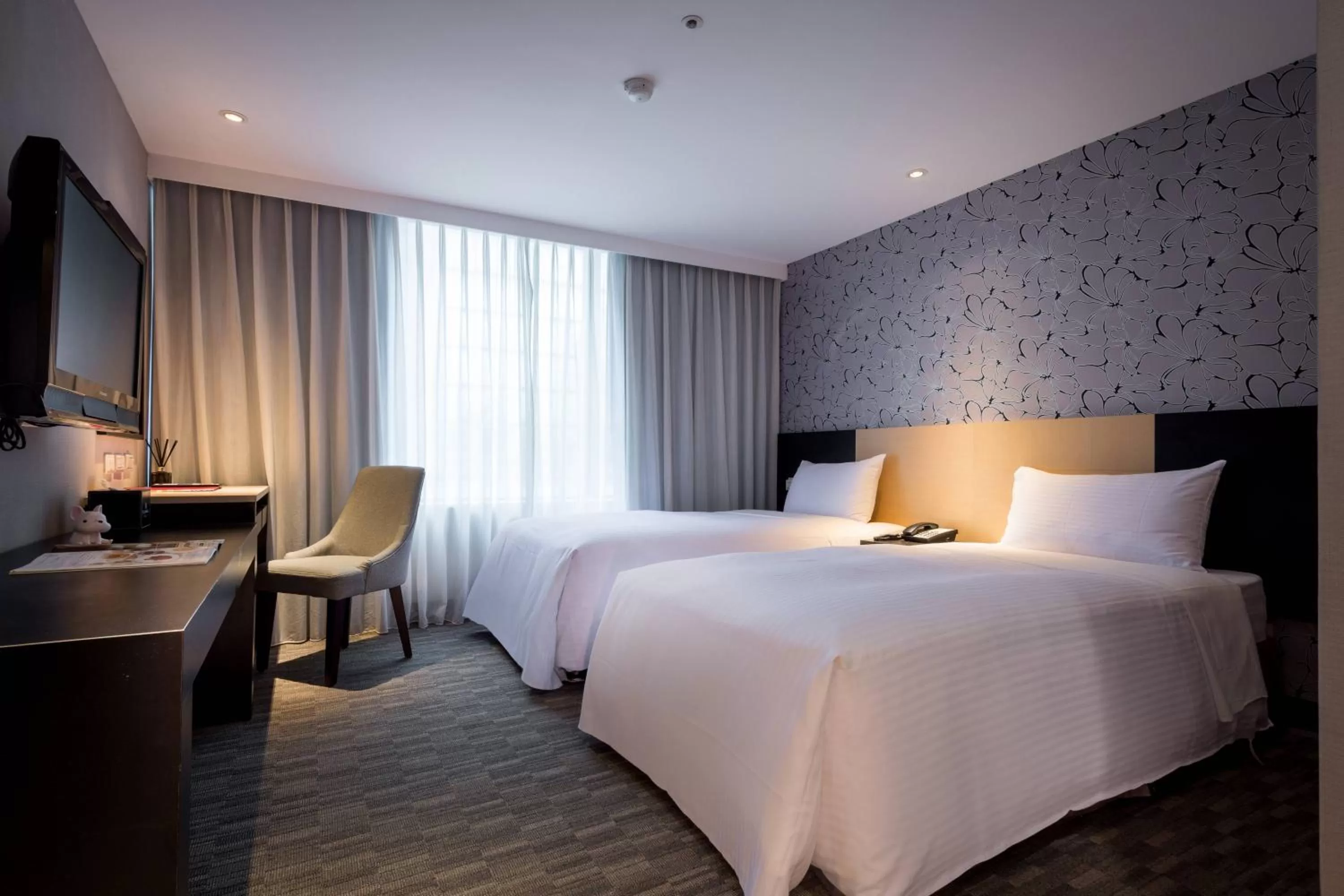 Photo of the whole room, Bed in 台北碧瑤飯店 Hotel B