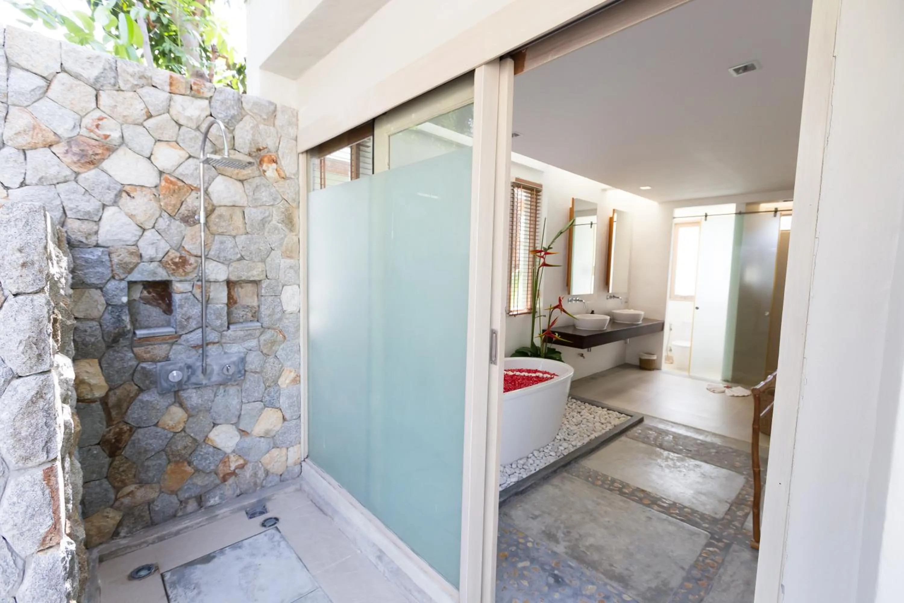 Bathroom in Metadee Concept Hotel