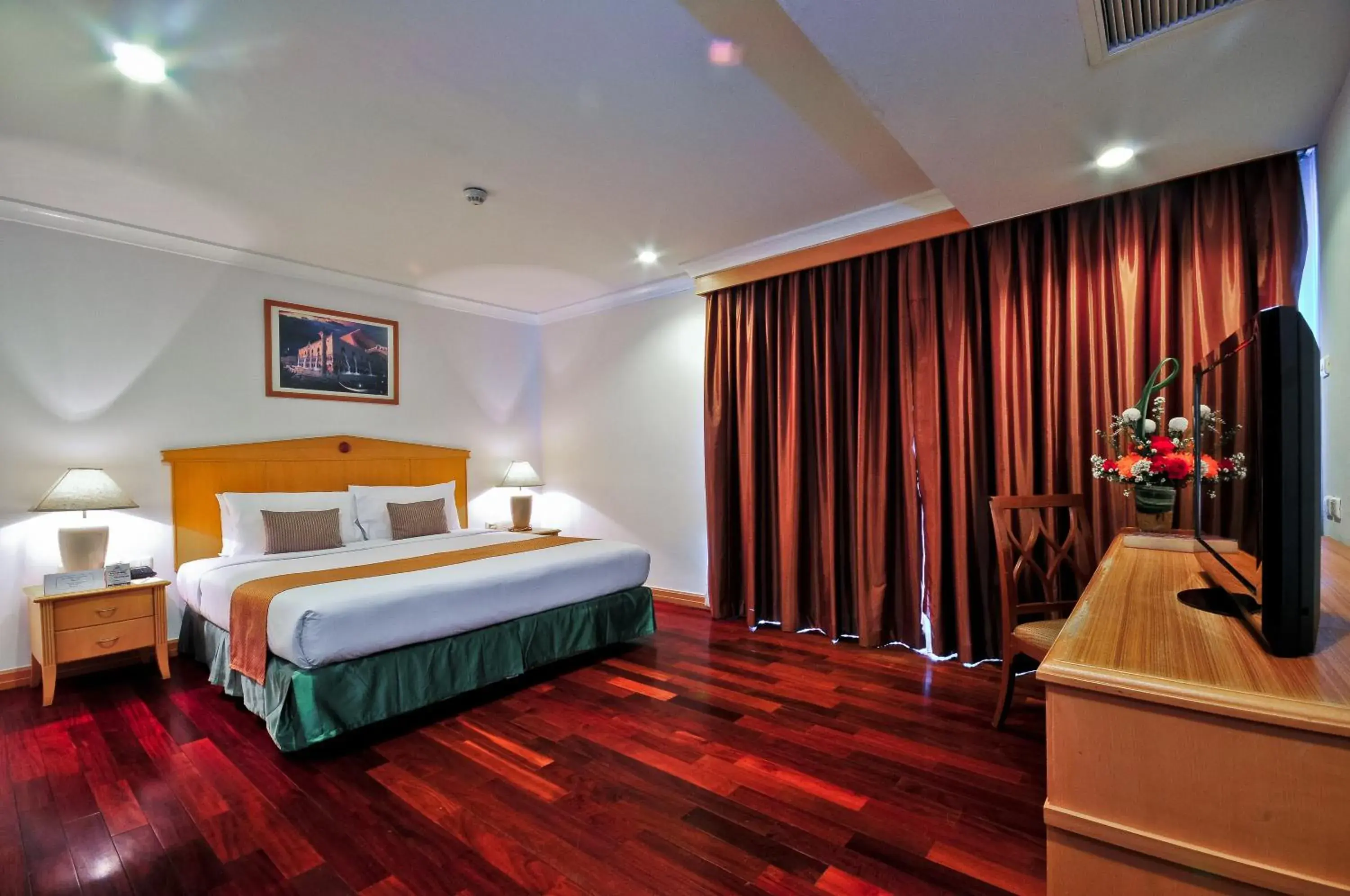 Bedroom in Admiral Suites Bangkok