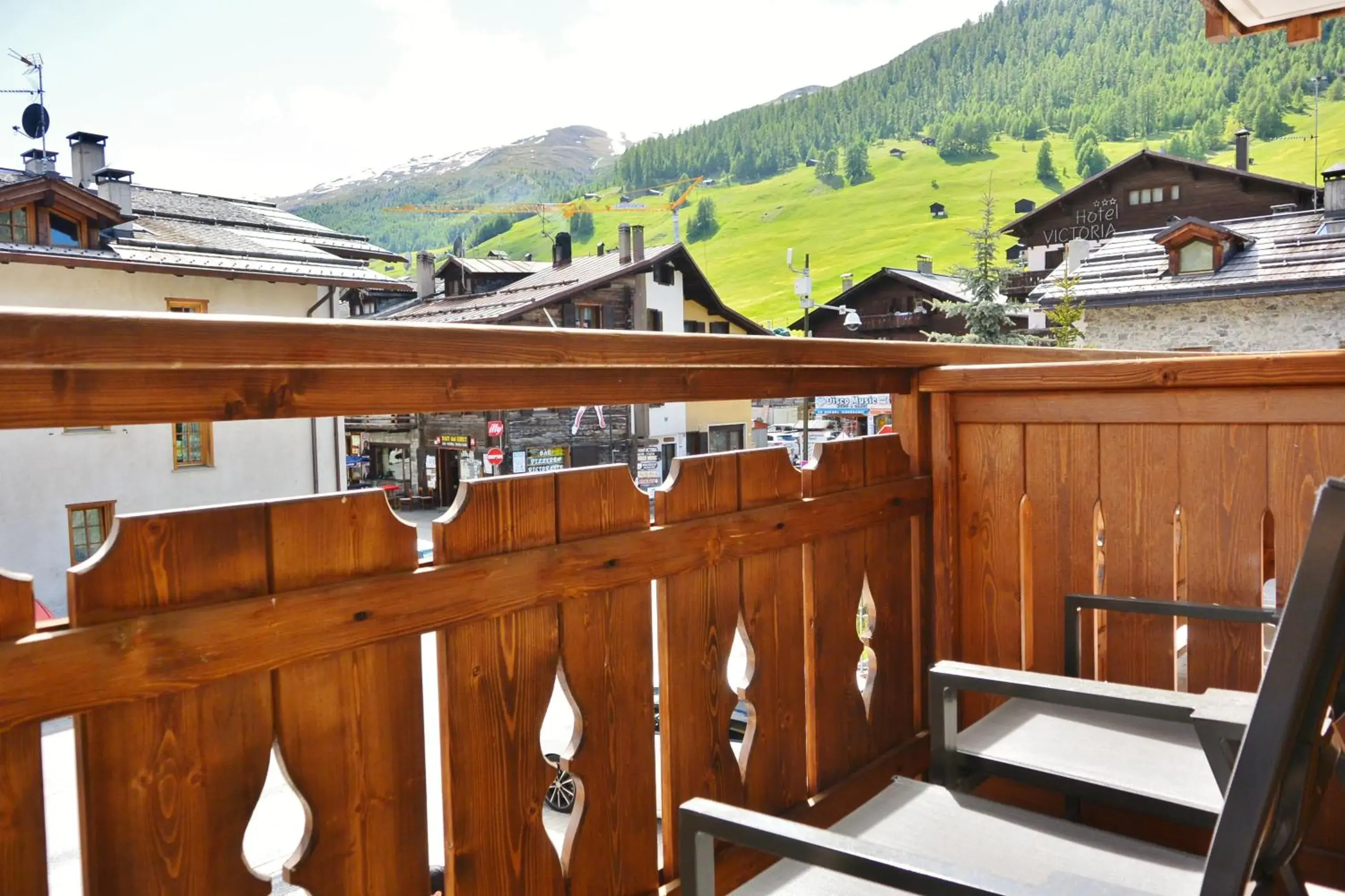 Balcony/Terrace in Hotel Garnì al Plan