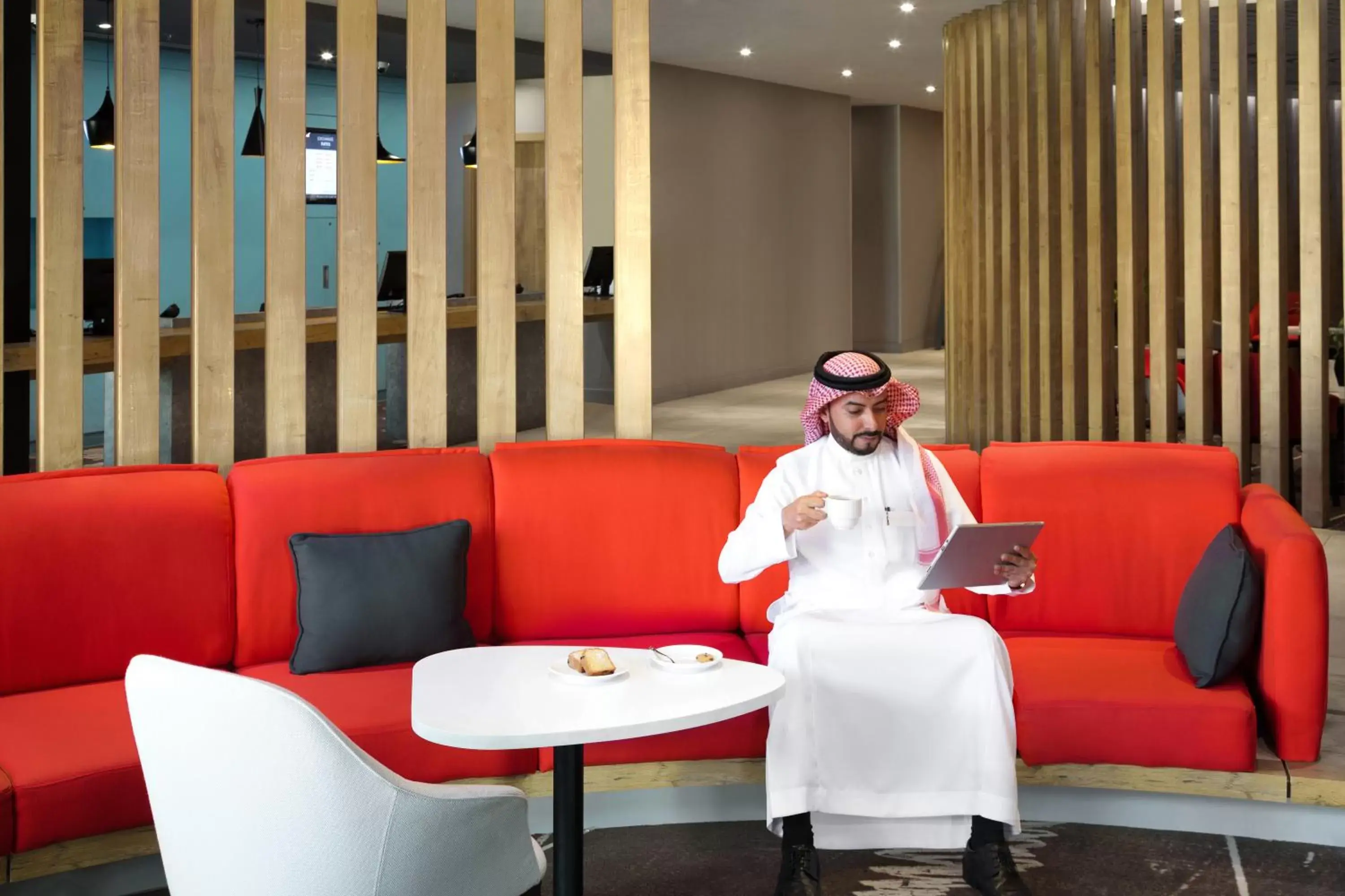 Lobby or reception in Ibis Jeddah Malik Road