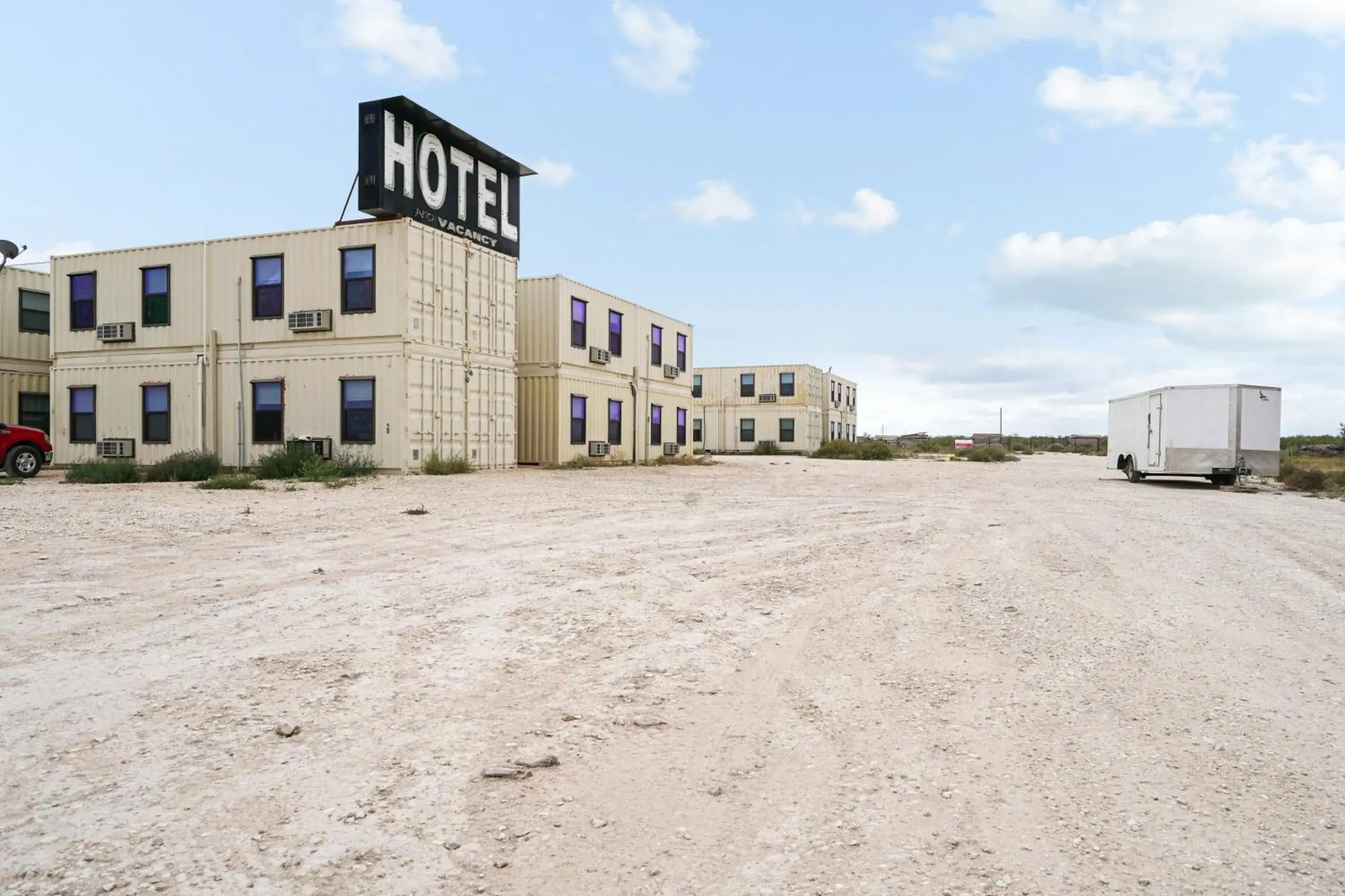 Facade/entrance in The Resource Inn -Big Lake TX